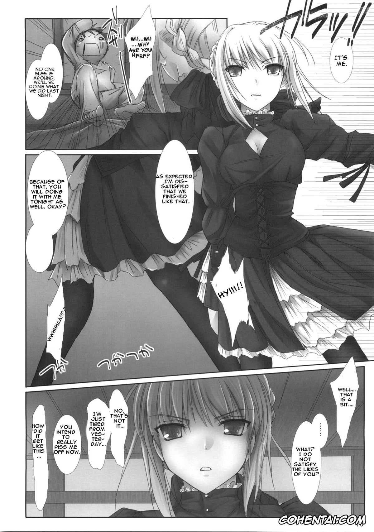 Fate Hollow Ataraxia hentai, Saber Alter hentai, Shirou Emiya hentai, BLACK 99% (Fate/hollow ataraxia), pagina 15