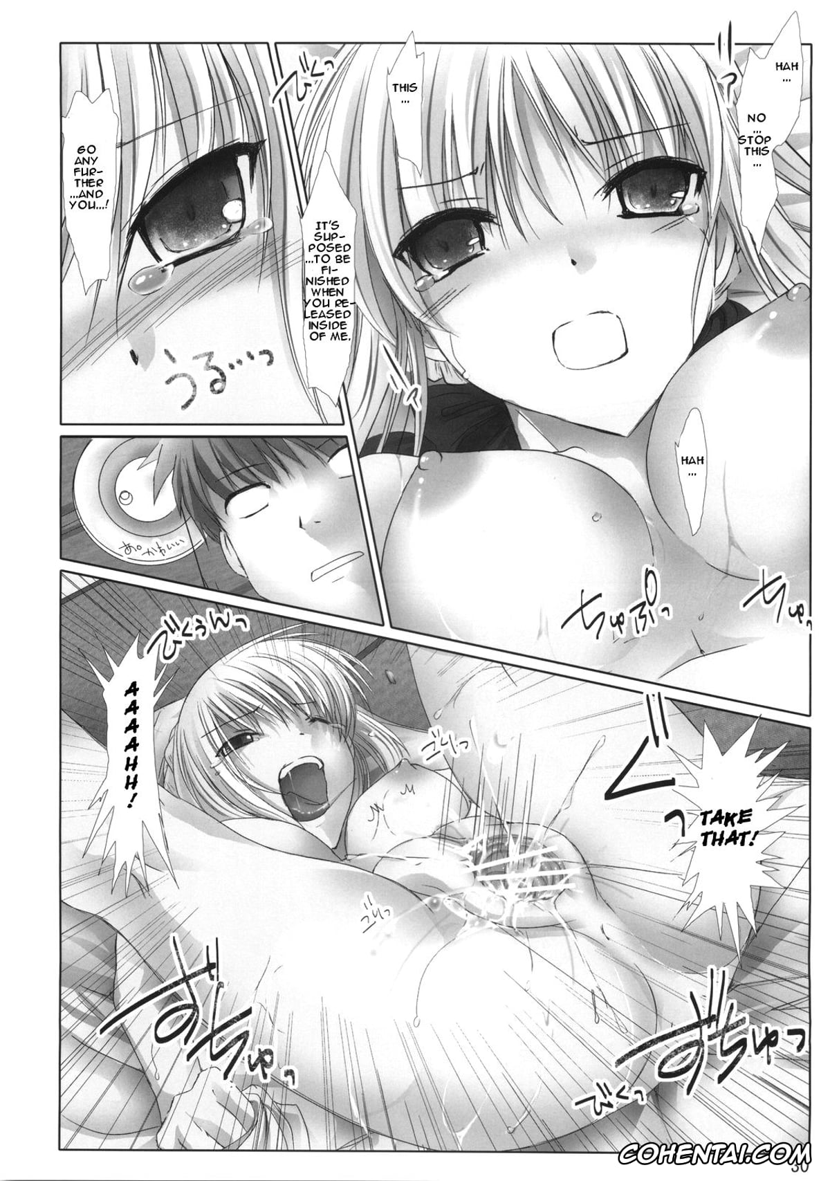 Fate Hollow Ataraxia porno, Saber Alter porno, Shirou Emiya porno, BLACK 99% (Fate/hollow ataraxia), pagina 29