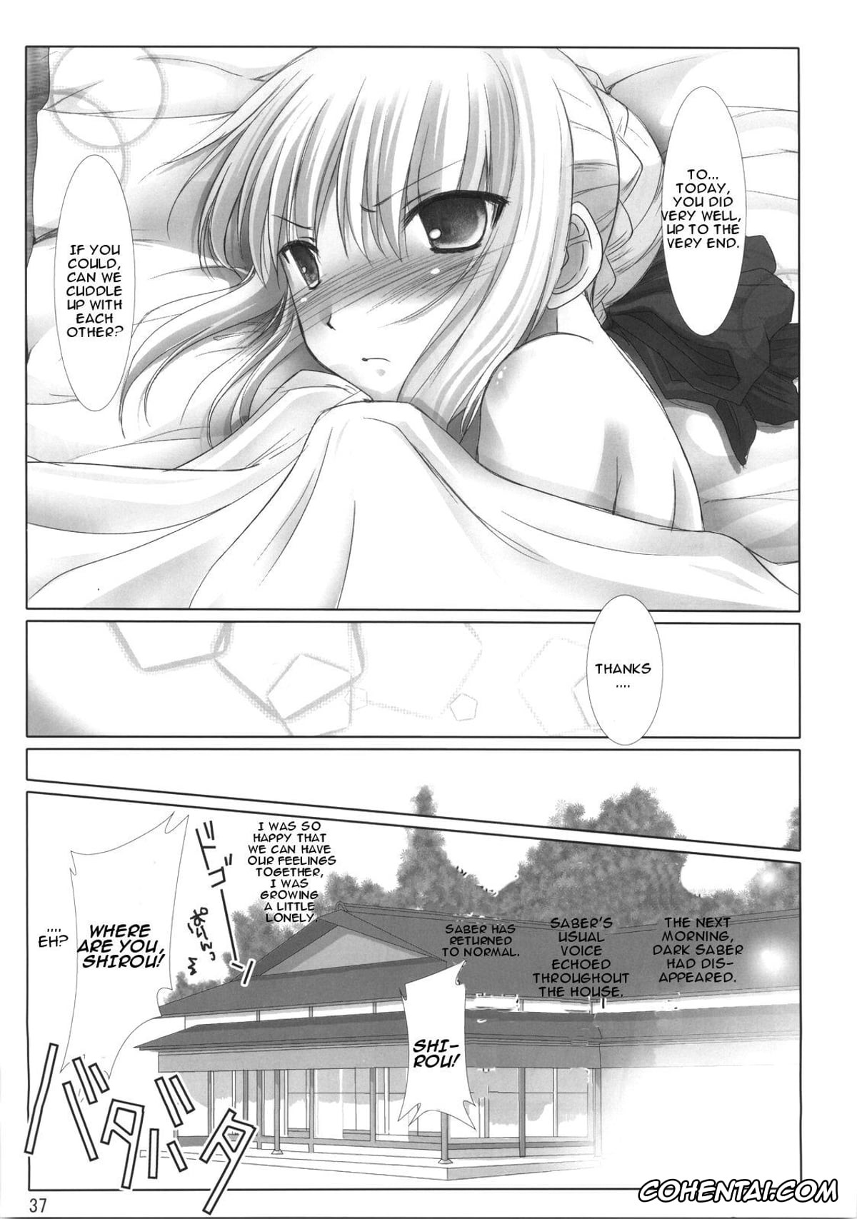 Fate Hollow Ataraxia hentai, Saber Alter hentai, Shirou Emiya hentai, BLACK 99% (Fate/hollow ataraxia), pagina 36