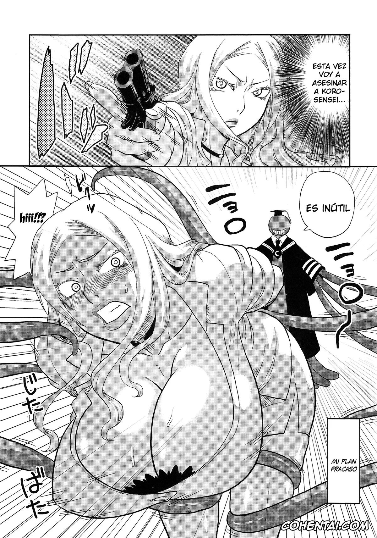 Ansatsu Kyoushitsu | Assassination Classroom xxx, Shinmai Fukei Kiruko-san xxx, Irina Jelavic xxx, Koro-sensei xxx, Kiru × Koro (Shinmai Fukei Kiruko-san), pagina 4