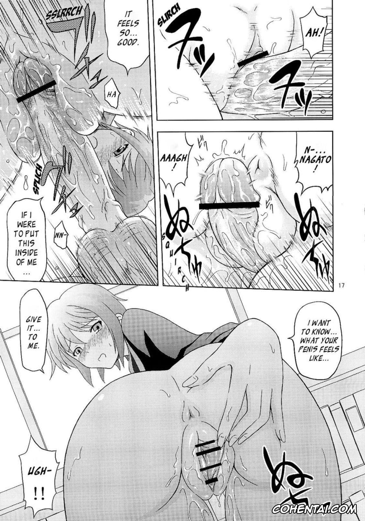 The Melancholy Of Haruhi Suzumiya | Suzumiya Haruhi No Yuuutsu xxx, Kyon xxx, Yuki Nagato xxx, Nagato Yuki no Nikuyoku (Suzumiya Haruhi no Yuuutsu), pagina 16