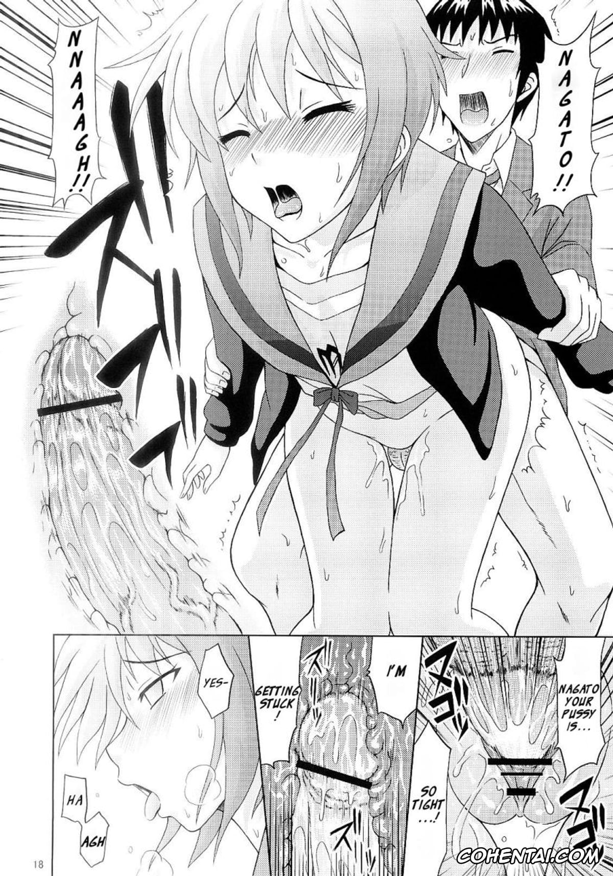 The Melancholy Of Haruhi Suzumiya | Suzumiya Haruhi No Yuuutsu porno, Kyon porno, Yuki Nagato porno, Nagato Yuki no Nikuyoku (Suzumiya Haruhi no Yuuutsu), pagina 17