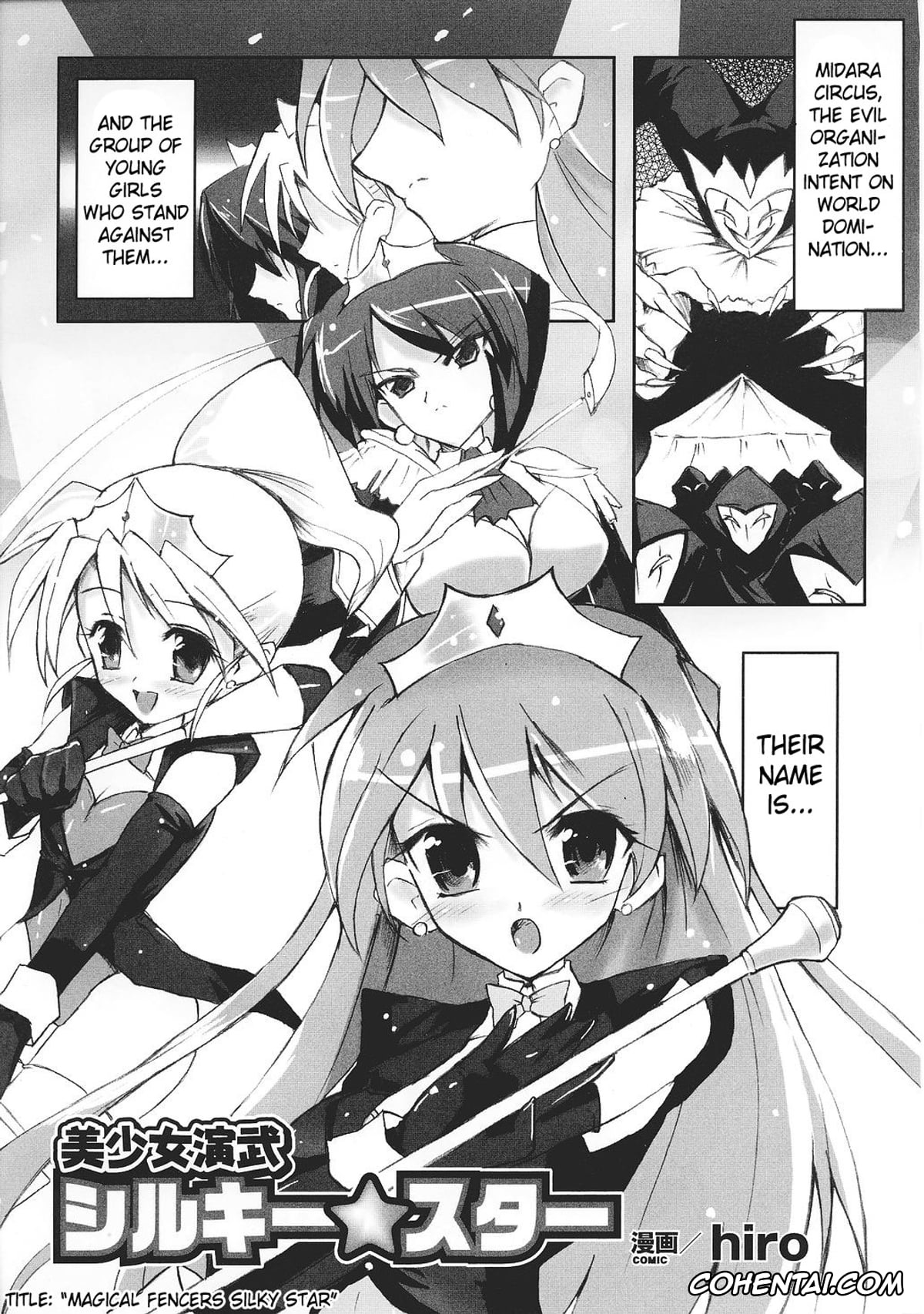 Original xxx, Beautiful Fencers Silky Star, pagina 1