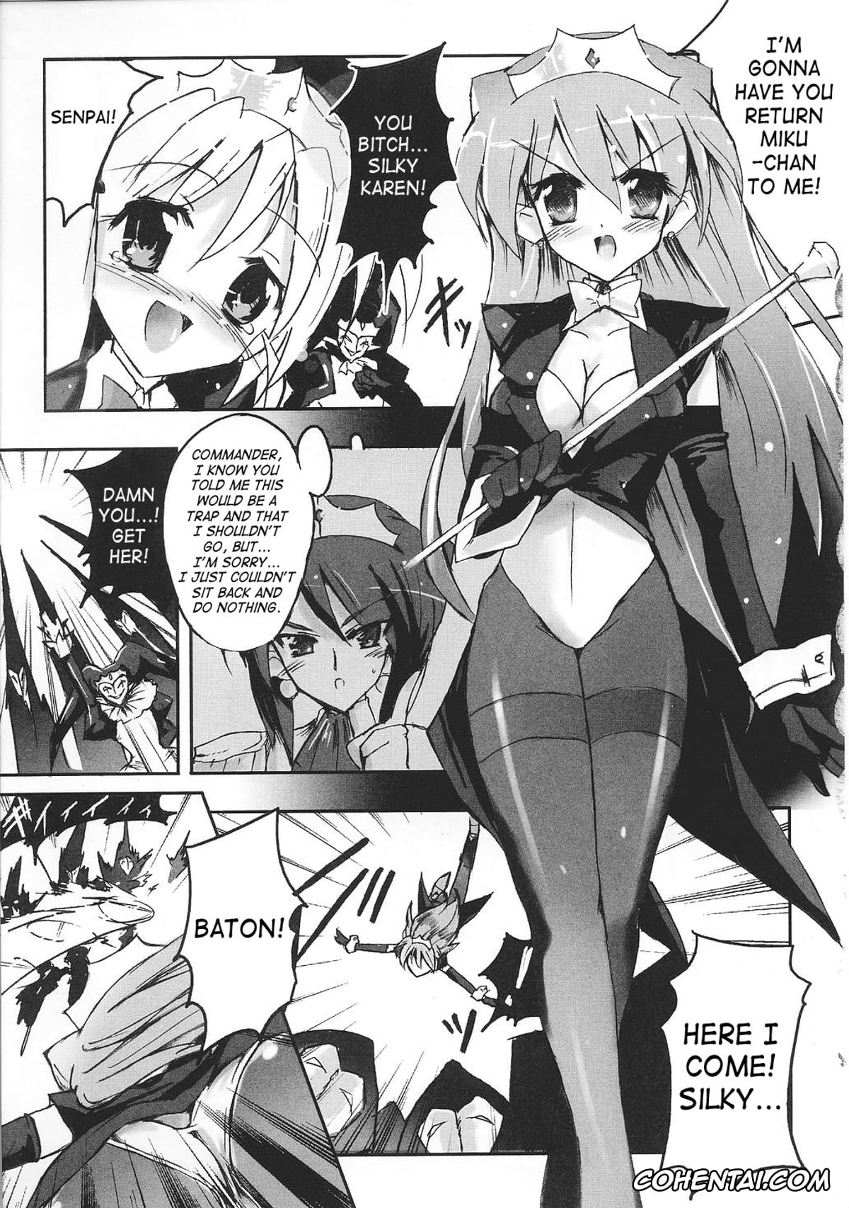 Original hentai, Beautiful Fencers Silky Star, pagina 3