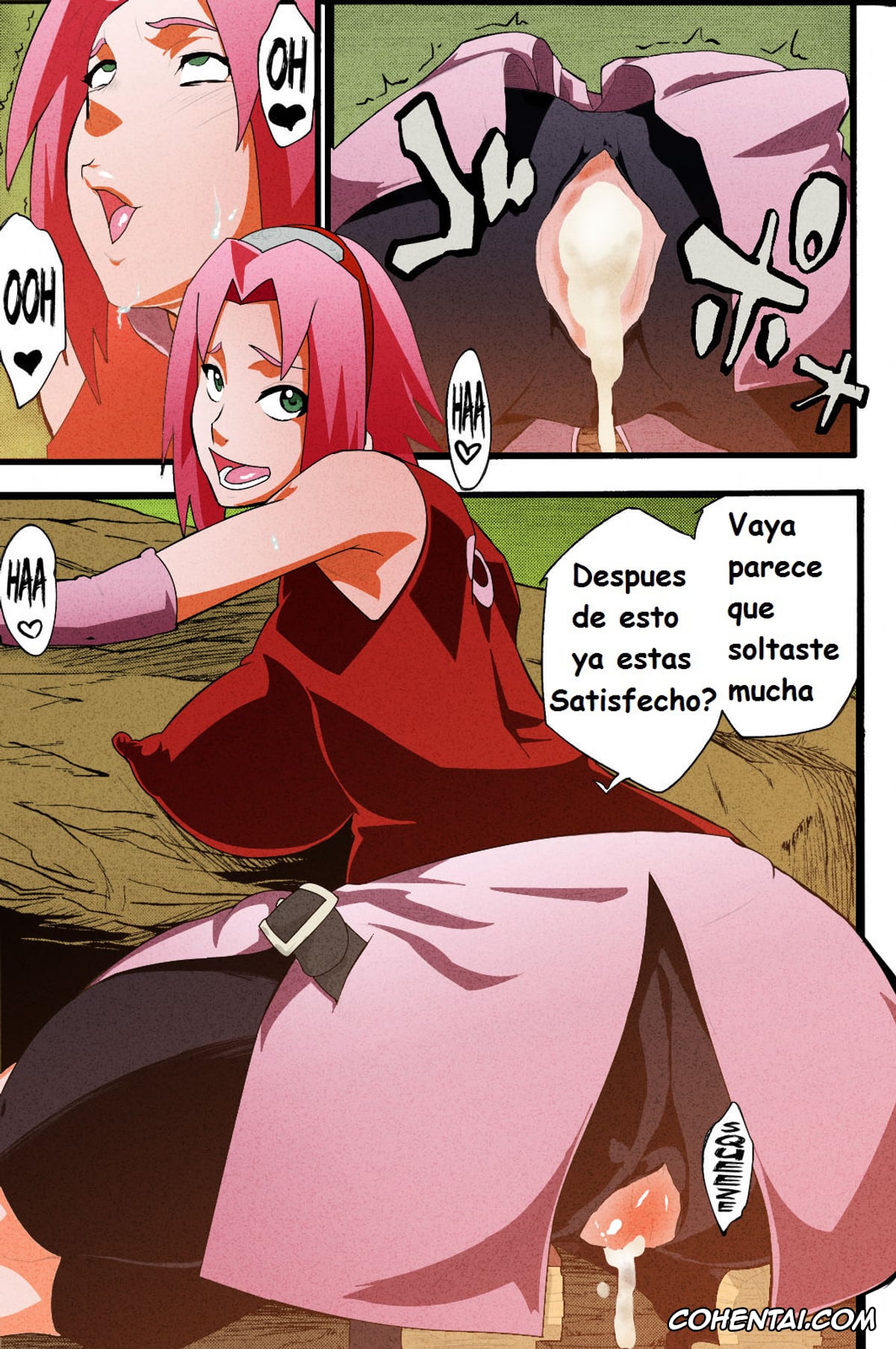 NARUTO xxx, Hinata Hyuga xxx, Ino Yamanaka xxx, Naruto Uzumaki xxx, Sakura Haruno xxx, Shizune xxx, Tenten xxx, Tsunade xxx, Saboten Nindou 2 (Naruto), pagina 10