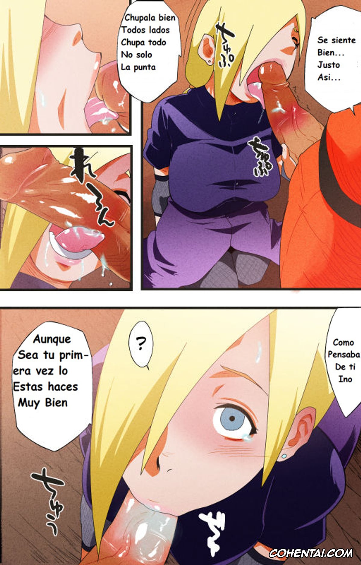 NARUTO xxx, Hinata Hyuga xxx, Ino Yamanaka xxx, Naruto Uzumaki xxx, Sakura Haruno xxx, Shizune xxx, Tenten xxx, Tsunade xxx, Saboten Nindou 2 (Naruto), pagina 16