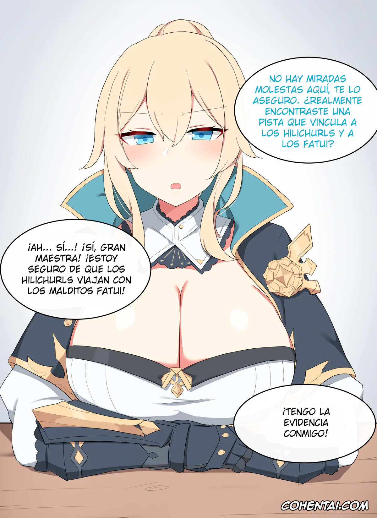 Genshin Impact hentai, Jean Gunnhildr hentai, Jean (Genshin Impact), pagina 3
