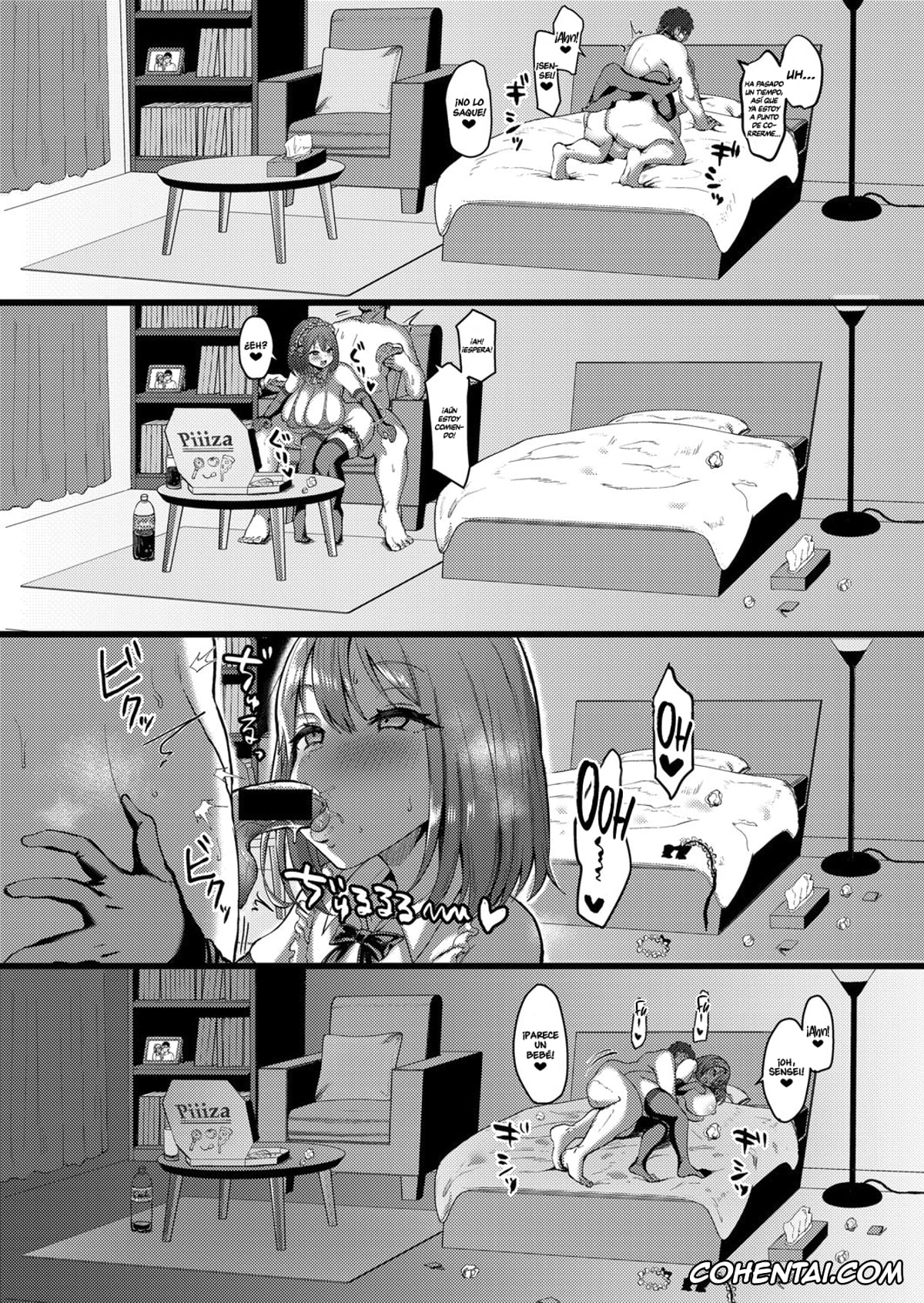 Revistas hentai, COMIC Shingeki hentai, Kanojo ga Iru no de Jaaku na Teishinchou M Cup Amaama Ijiwaru Oshiego no Yuuwaku ni wa Makemasen (COMIC Shingeki 2021-09), pagina 18