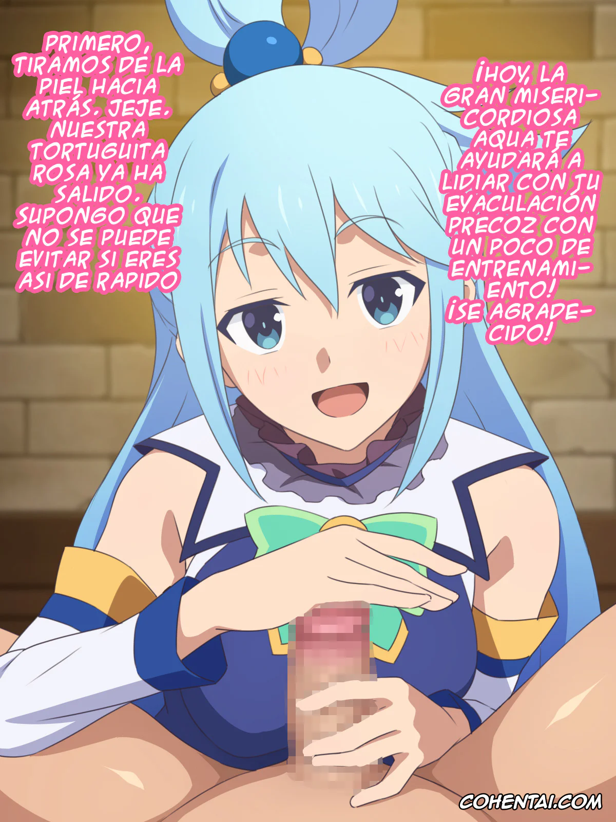 Kono Subarashii Sekai ni Syukufuku o! xxx, Aqua xxx, Kono Damegami-sama wa Shikoreru to Omoimasu! (Kono Subarashii Sekai ni Syukufuku o!), pagina 25