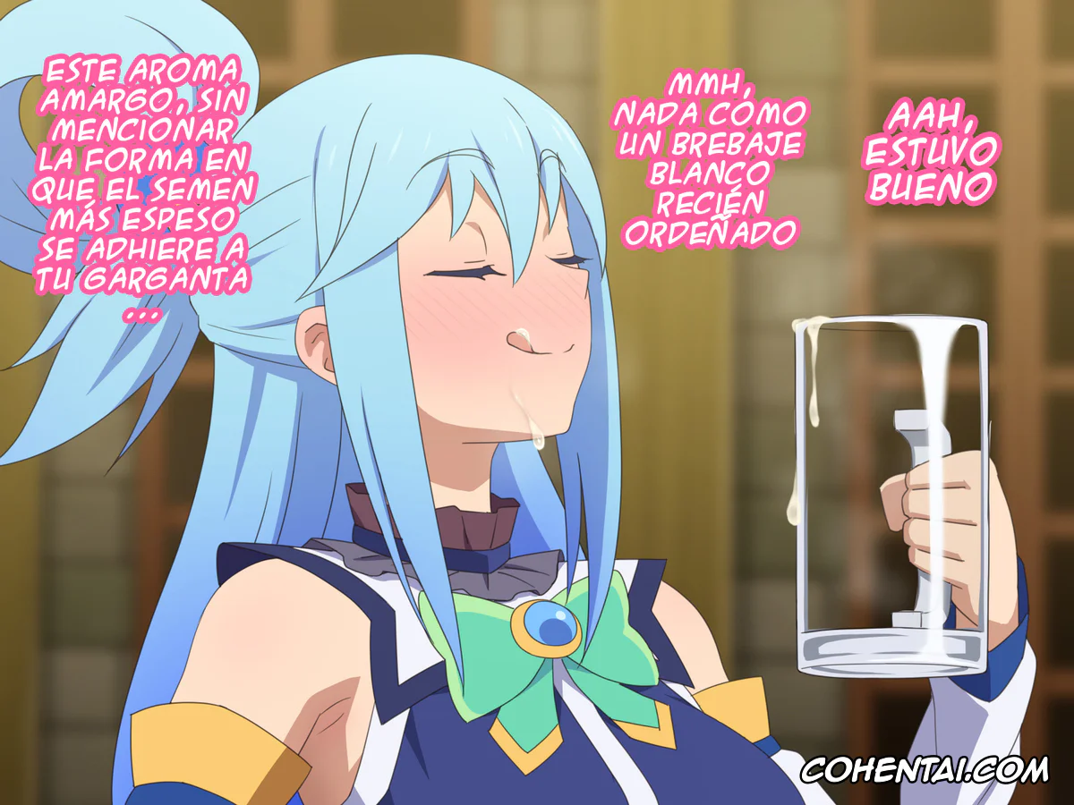 Kono Subarashii Sekai ni Syukufuku o! xxx, Aqua xxx, Kono Damegami-sama wa Shikoreru to Omoimasu! (Kono Subarashii Sekai ni Syukufuku o!), pagina 97