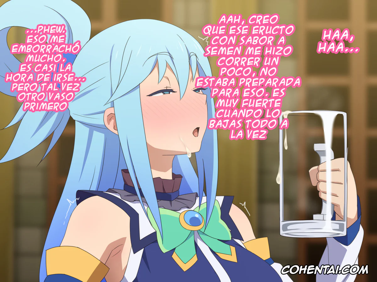Kono Subarashii Sekai ni Syukufuku o! hentai, Aqua hentai, Kono Damegami-sama wa Shikoreru to Omoimasu! (Kono Subarashii Sekai ni Syukufuku o!), pagina 99