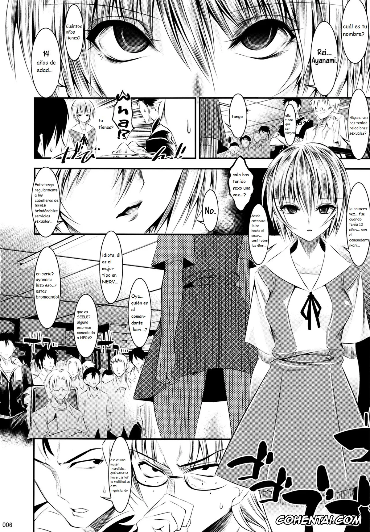 Neon Genesis Evangelion porno, Rei Ayanami porno, Marionette Queen 3.0.0 (Neon Genesis Evangelion), pagina 5