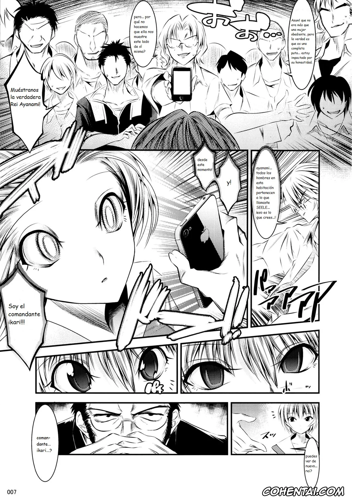 Neon Genesis Evangelion hentai, Rei Ayanami hentai, Marionette Queen 3.0.0 (Neon Genesis Evangelion), pagina 6