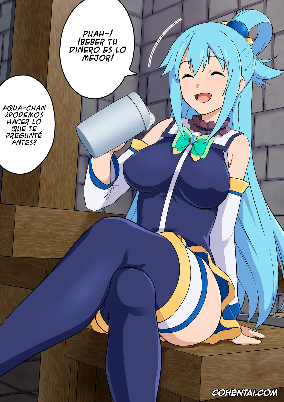 Kono Subarashii Sekai ni Syukufuku o! hentai, Aqua hentai, Aqua CG Set (Kono Subarashii Sekai ni Syukufuku o!), pagina 6