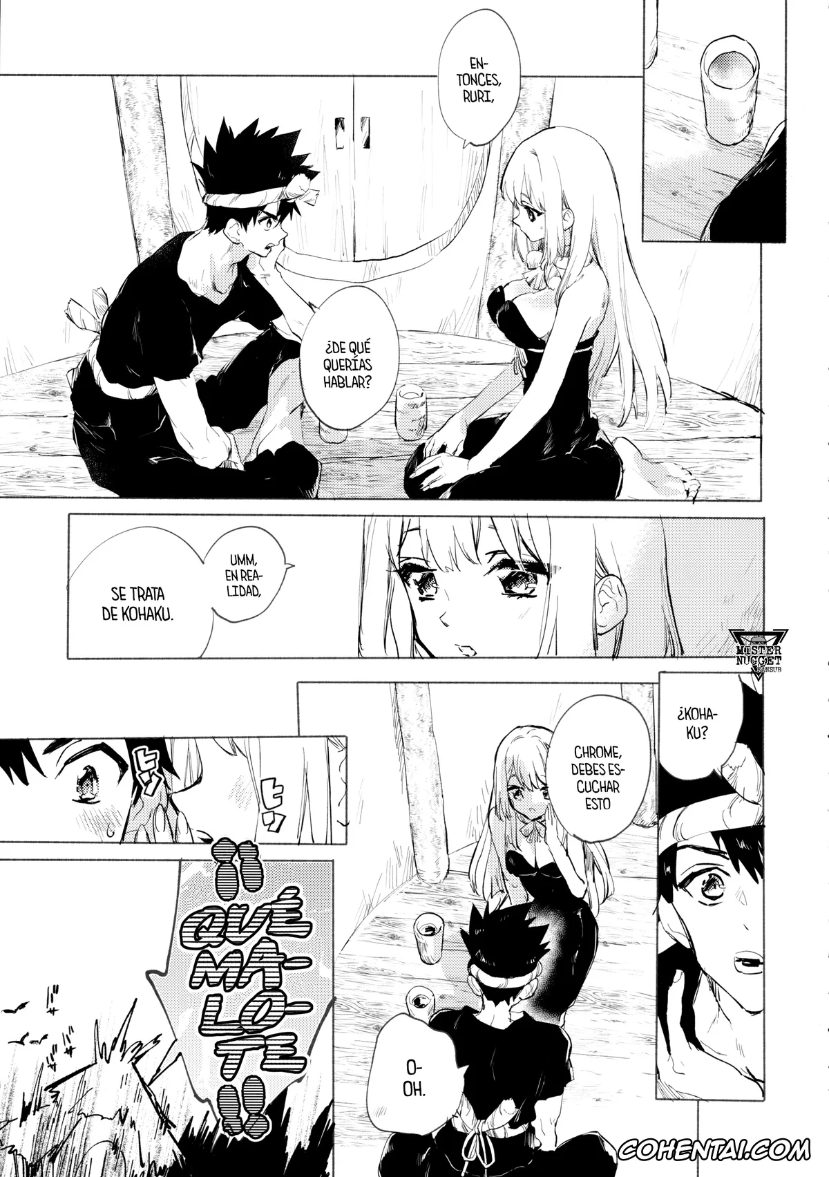 Dr. STONE hentai, Kohaku hentai, Senku Ishigami hentai, Sekki Sekai de Mabushii Natsu (Dr. STONE), pagina 3