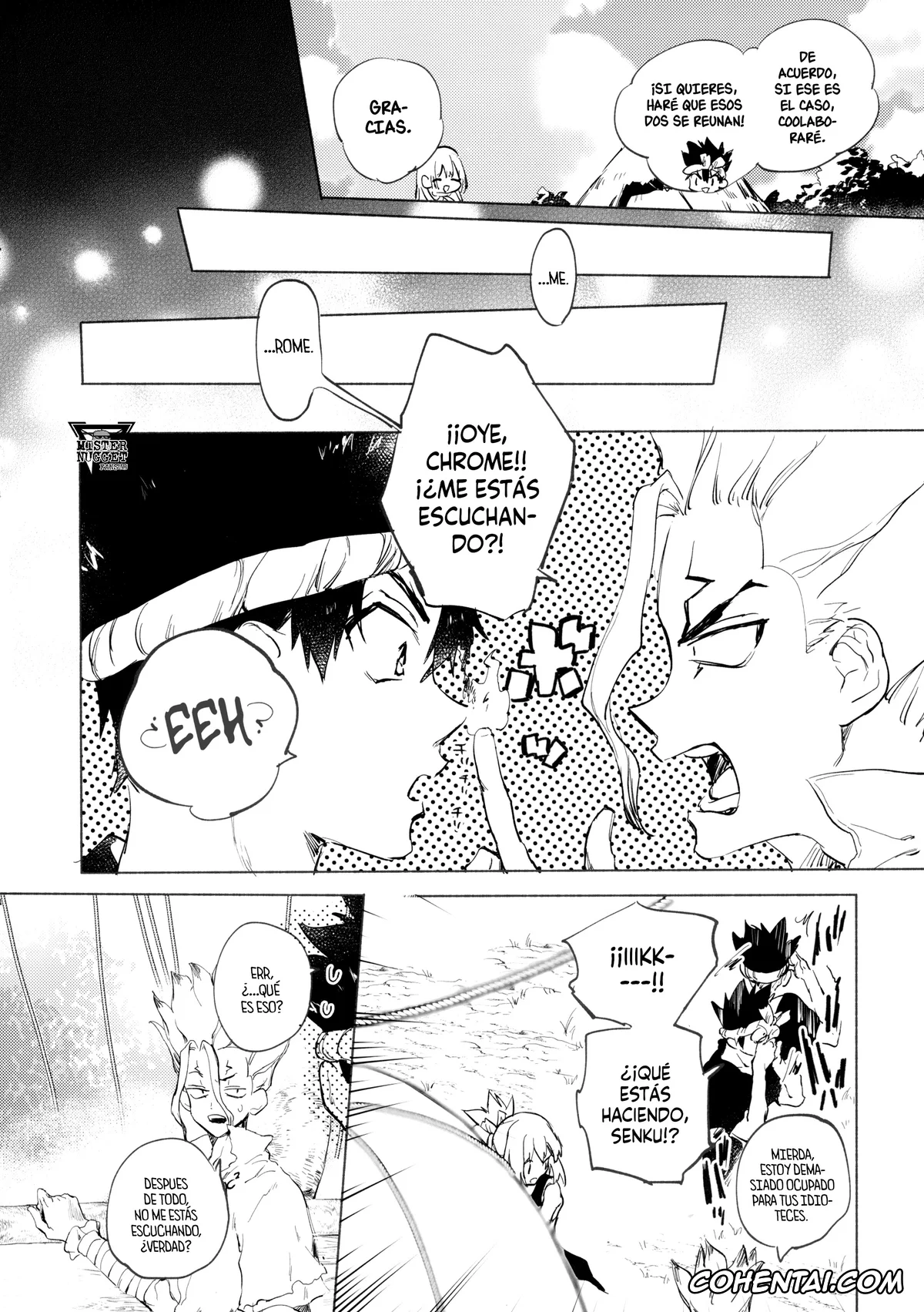 Dr. STONE hentai, Kohaku hentai, Senku Ishigami hentai, Sekki Sekai de Mabushii Natsu (Dr. STONE), pagina 6