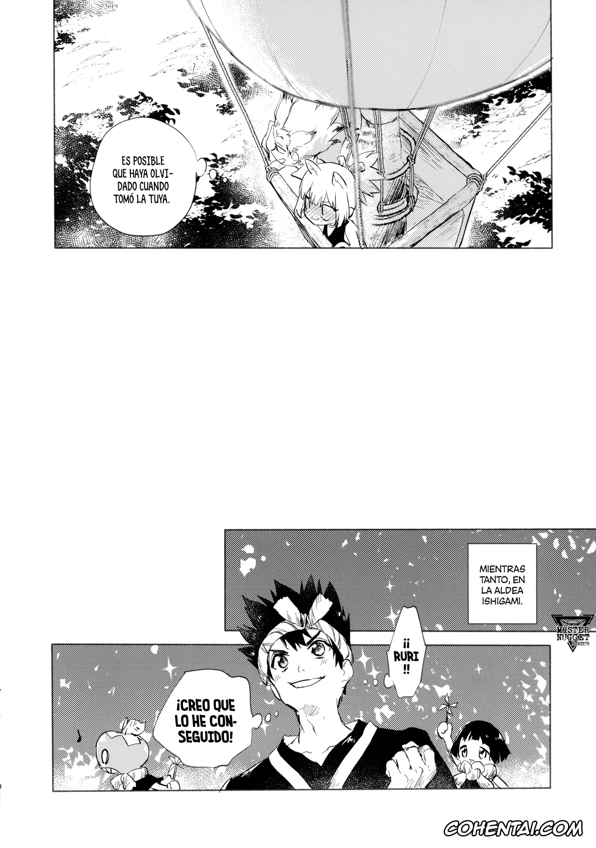 Dr. STONE hentai, Kohaku hentai, Senku Ishigami hentai, Sekki Sekai de Mabushii Natsu (Dr. STONE), pagina 12
