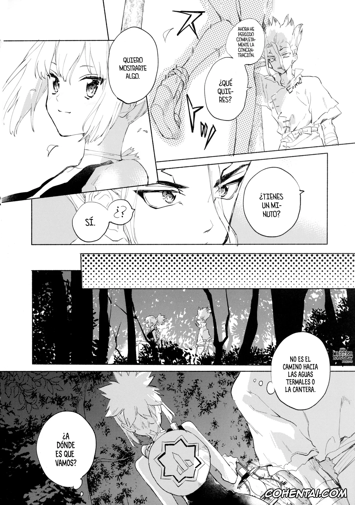 Dr. STONE porno, Kohaku porno, Senku Ishigami porno, Sekki Sekai de Mabushii Natsu (Dr. STONE), pagina 20