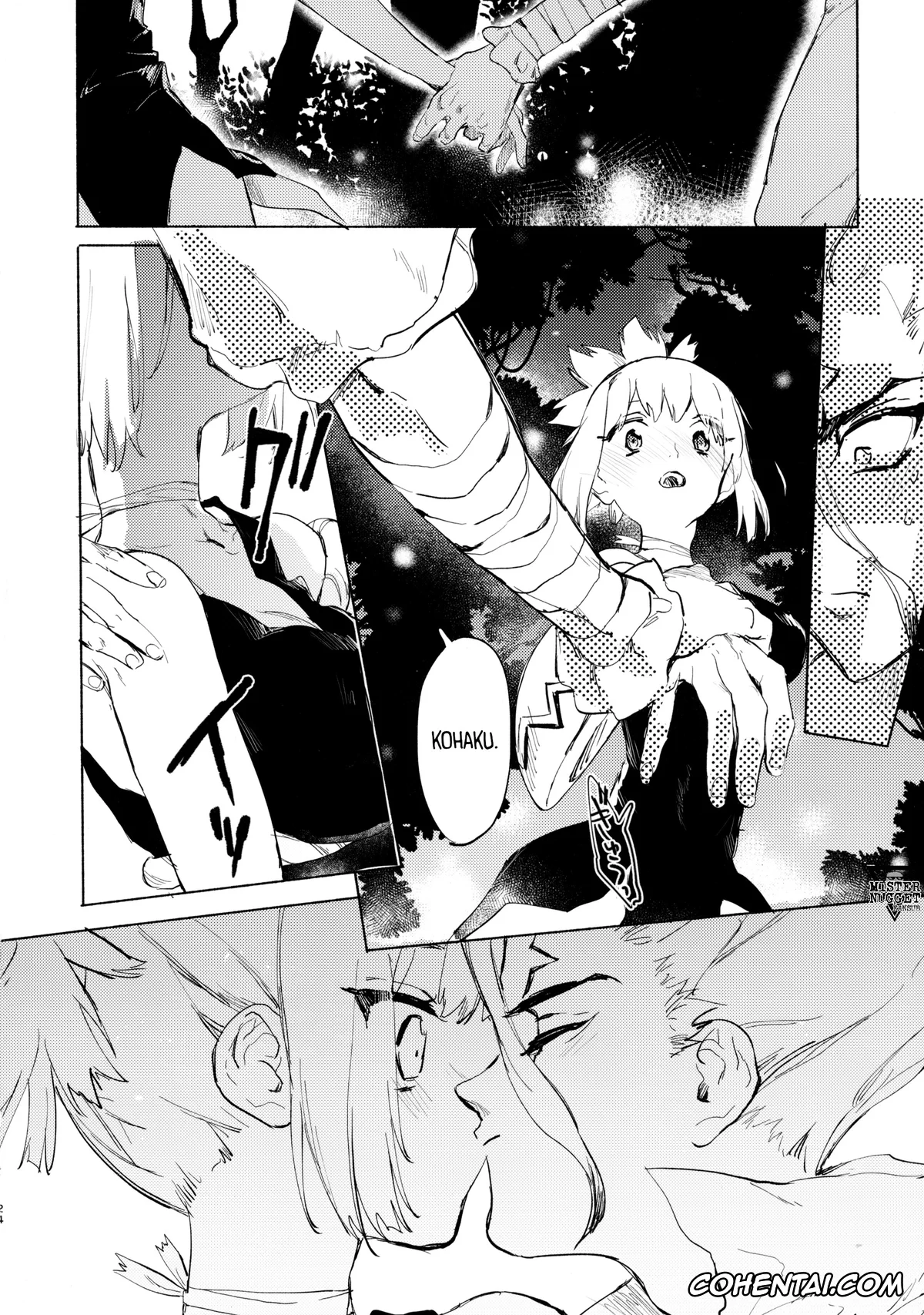 Dr. STONE porno, Kohaku porno, Senku Ishigami porno, Sekki Sekai de Mabushii Natsu (Dr. STONE), pagina 26