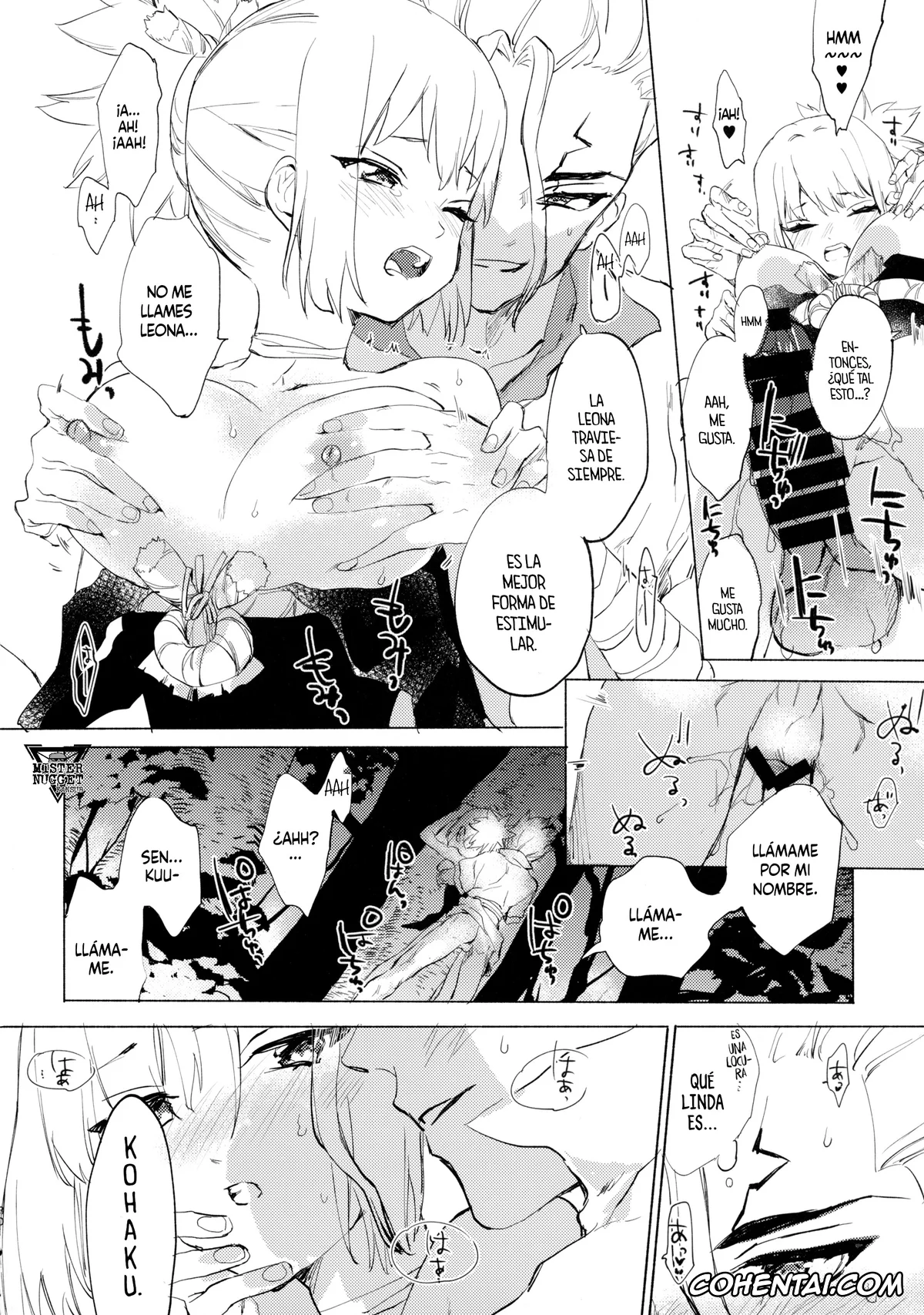 Dr. STONE porno, Kohaku porno, Senku Ishigami porno, Sekki Sekai de Mabushii Natsu (Dr. STONE), pagina 32