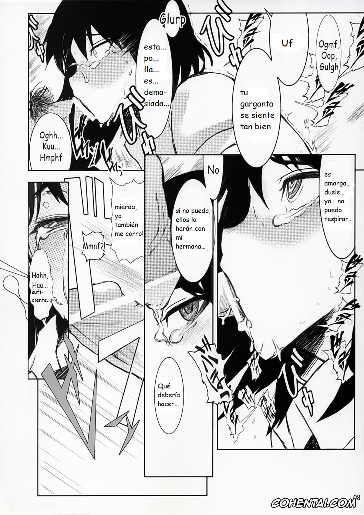 School Rumble porno, Yakumo Tsukamoto porno, Yakumo Bon Houkai (School Rumble), pagina 8