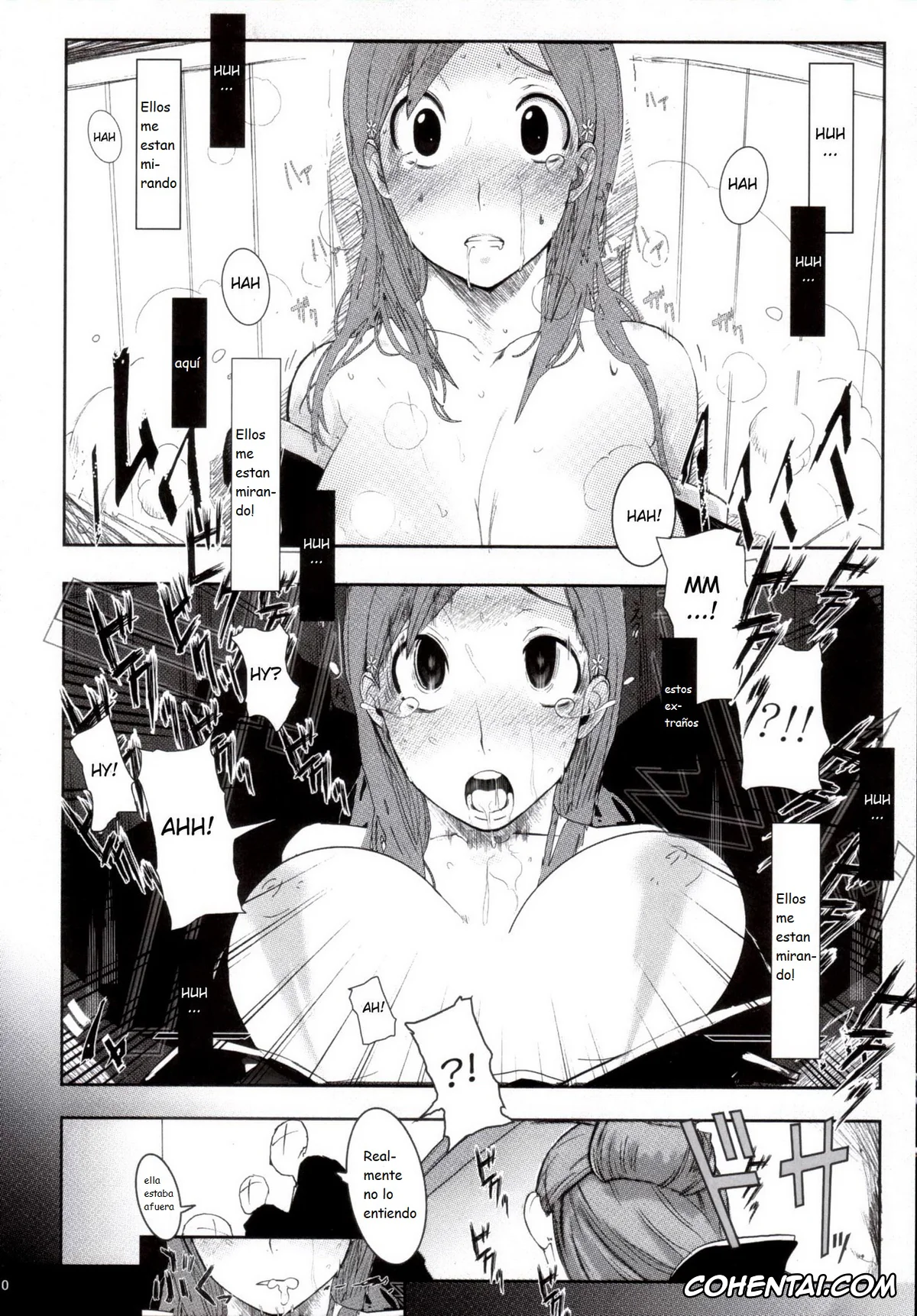 Bleach hentai, Orihime Inoue hentai, Orihime. Seido (Bleach), pagina 9
