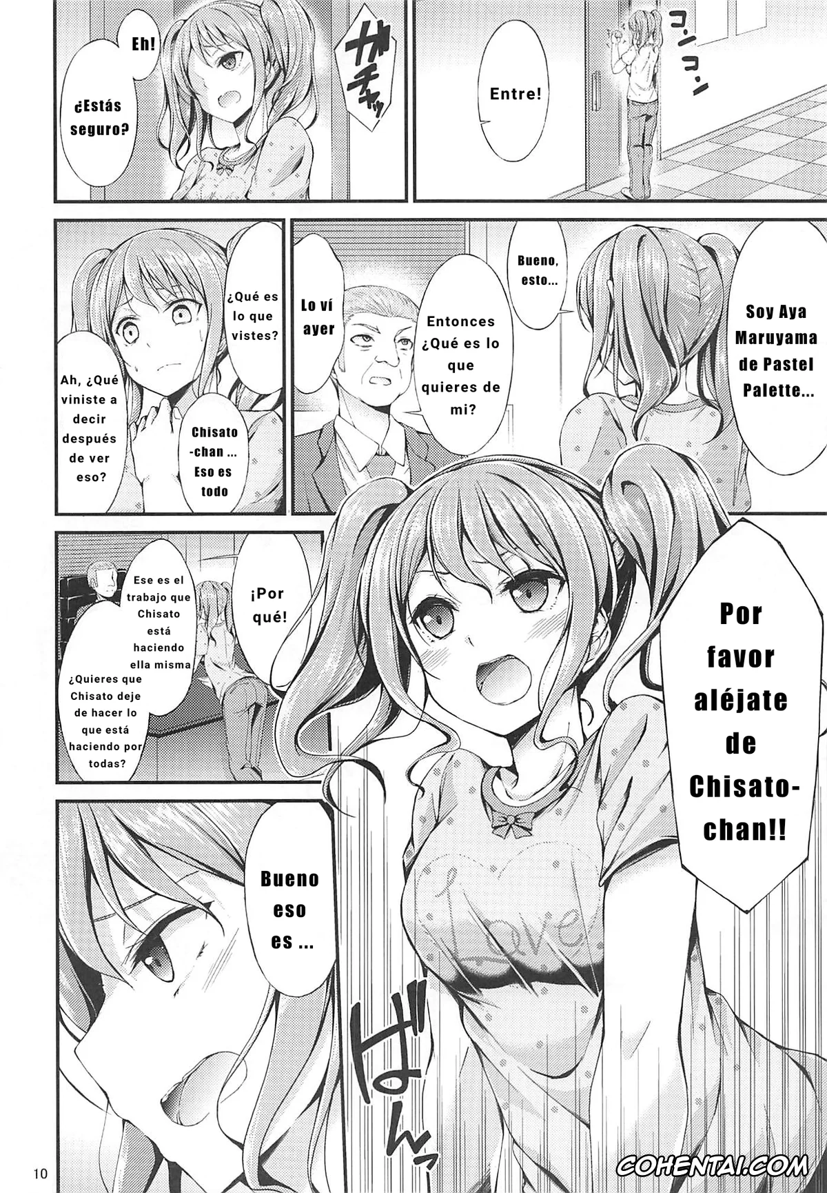 BanG Dream! hentai, Aya Maruyama hentai, Idol no Oshigoto (BanG Dream!), pagina 9