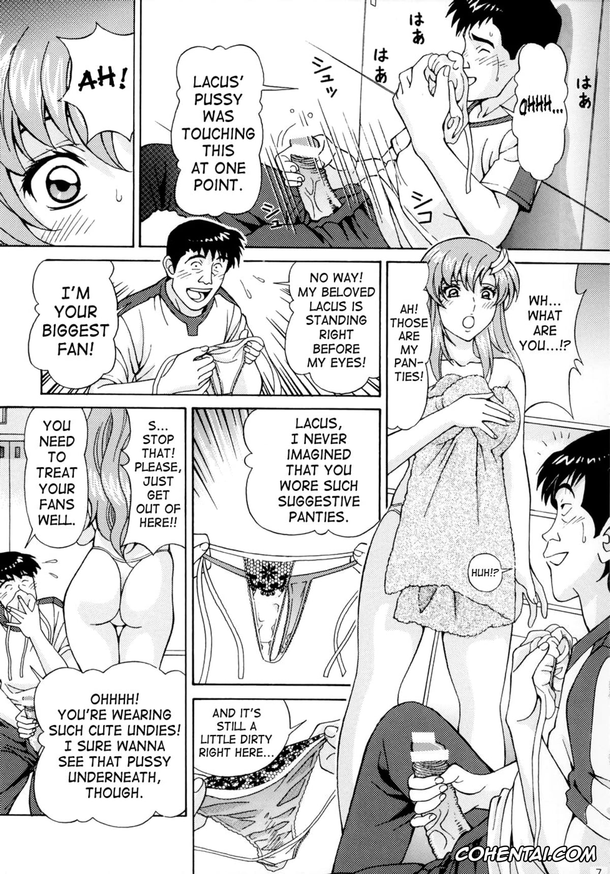 Gundam Seed Destiny hentai, Lacus Clyne hentai, Ryoujoku Lacus (Gundam SEED Destiny), pagina 6