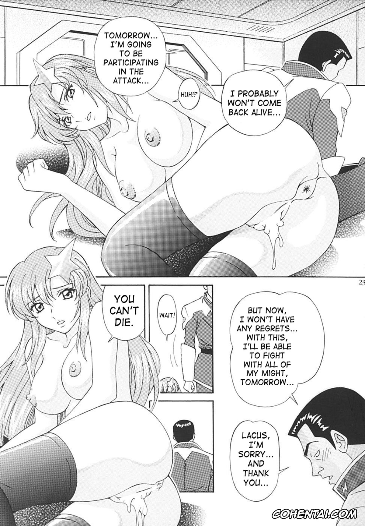 Gundam Seed Destiny xxx, Meer Campbell xxx, Ryoujoku MEER (Mobile Suit Gundam SEED DESTINY), pagina 22