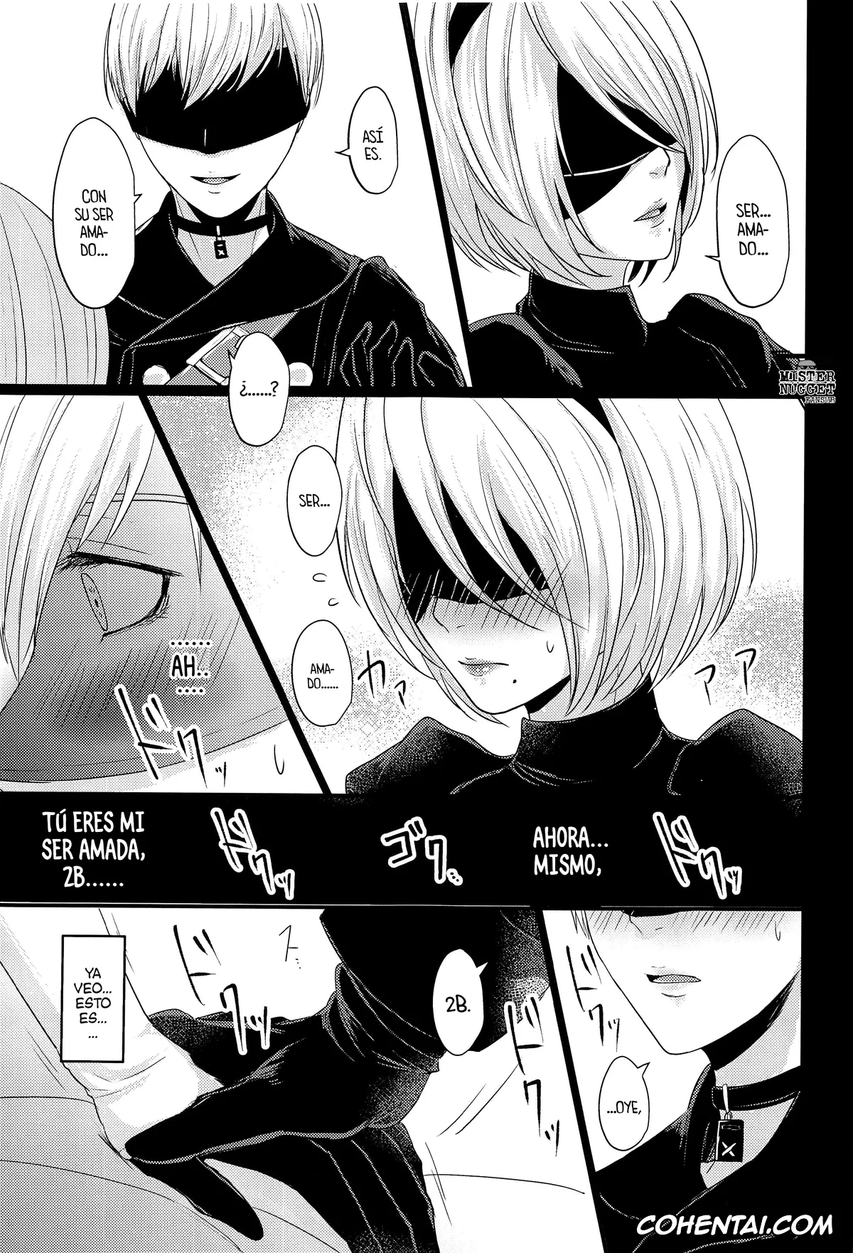 NieR:Automata porno, Nier Automata porno, 2B porno, 9S porno, Boku wa Kimi o Aishitai (NieR:Automata), pagina 8