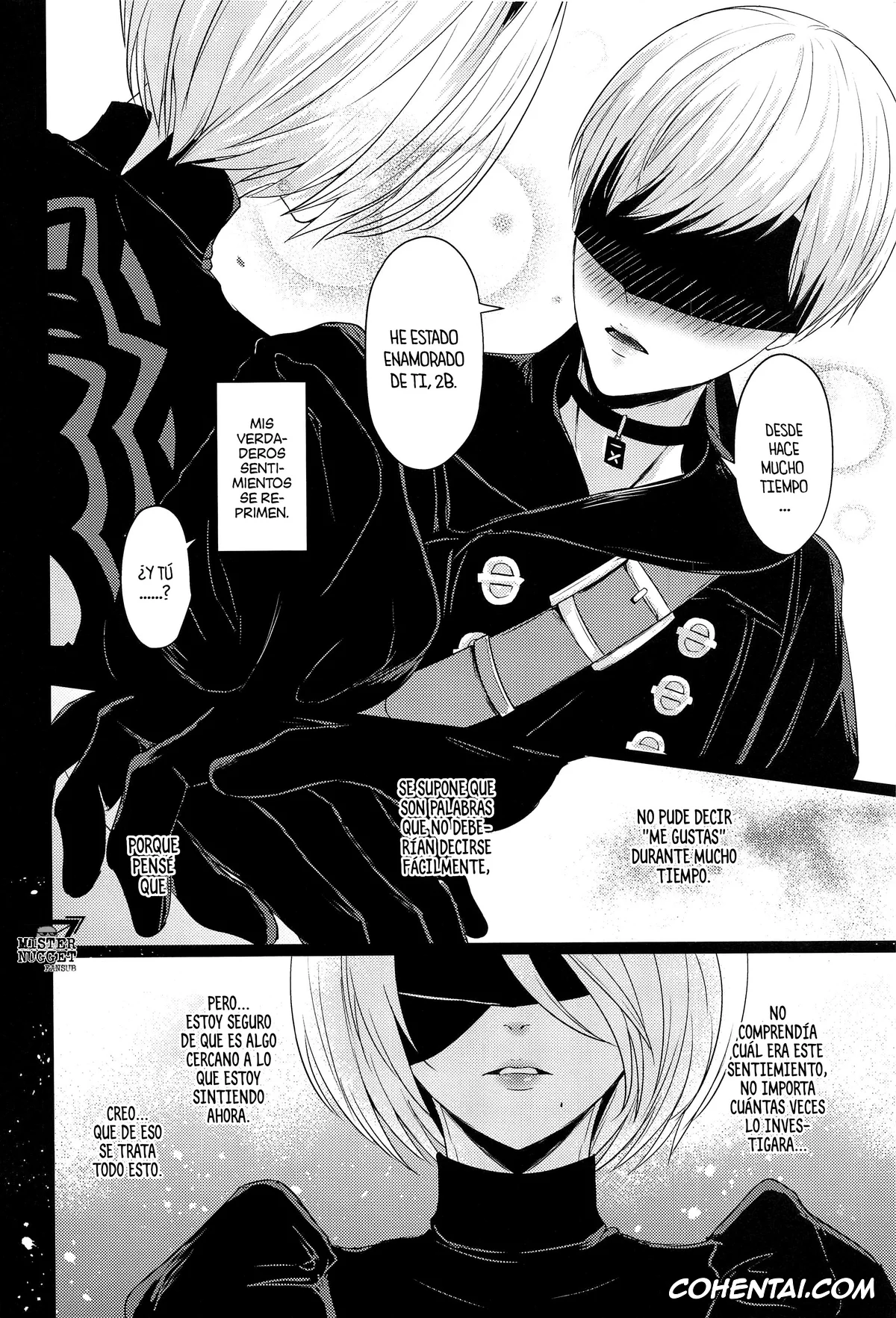 NieR:Automata hentai, Nier Automata hentai, 2B hentai, 9S hentai, Boku wa Kimi o Aishitai (NieR:Automata), pagina 9