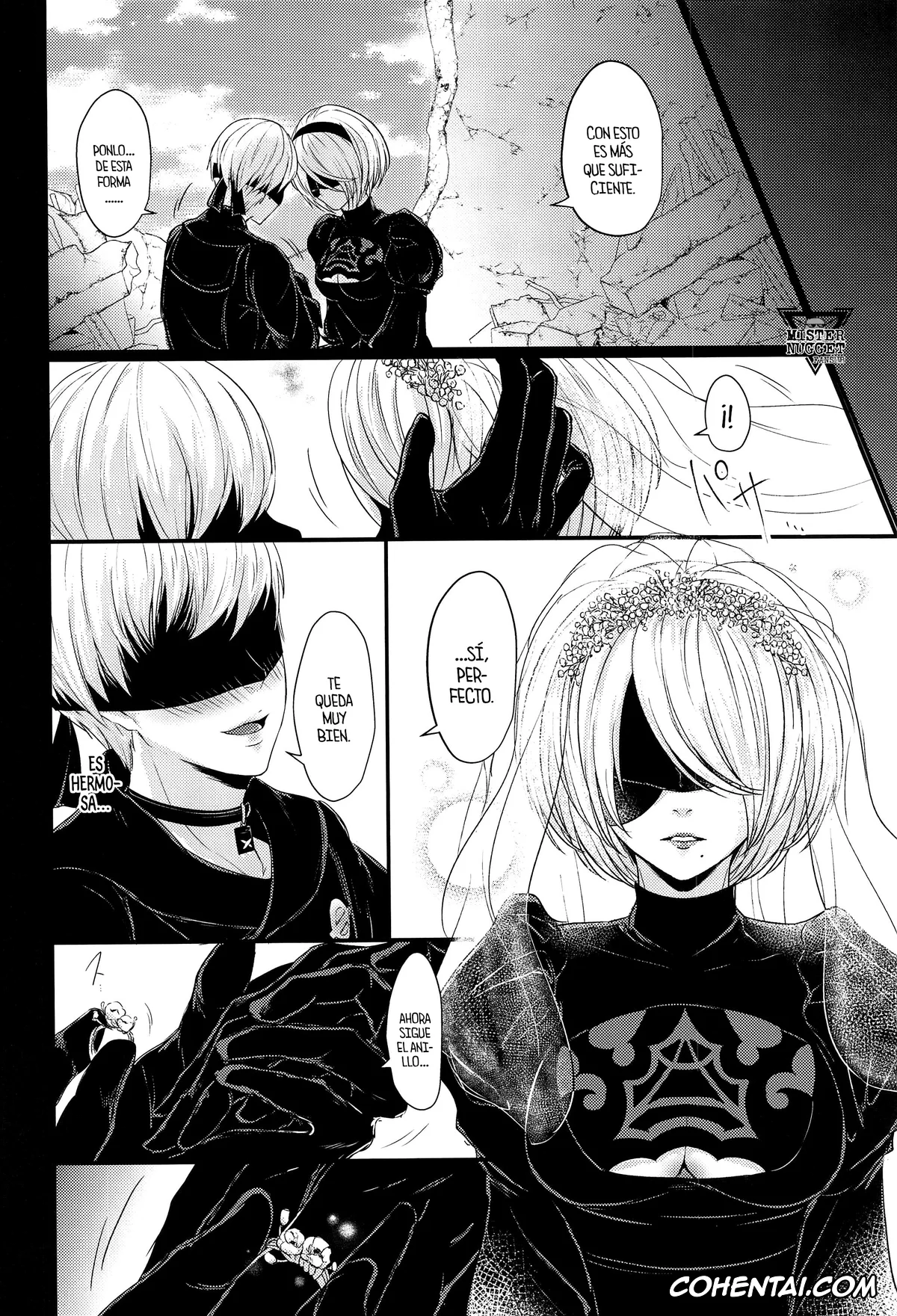 NieR:Automata porno, Nier Automata porno, 2B porno, 9S porno, Boku wa Kimi o Aishitai (NieR:Automata), pagina 11