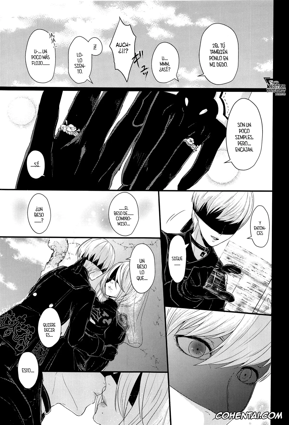NieR:Automata hentai, Nier Automata hentai, 2B hentai, 9S hentai, Boku wa Kimi o Aishitai (NieR:Automata), pagina 12