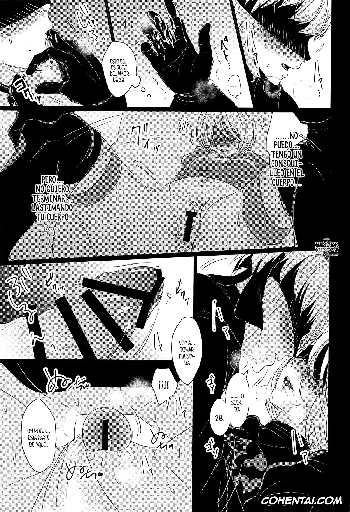 NieR:Automata hentai, Nier Automata hentai, 2B hentai, 9S hentai, Boku wa Kimi o Aishitai (NieR:Automata), pagina 18