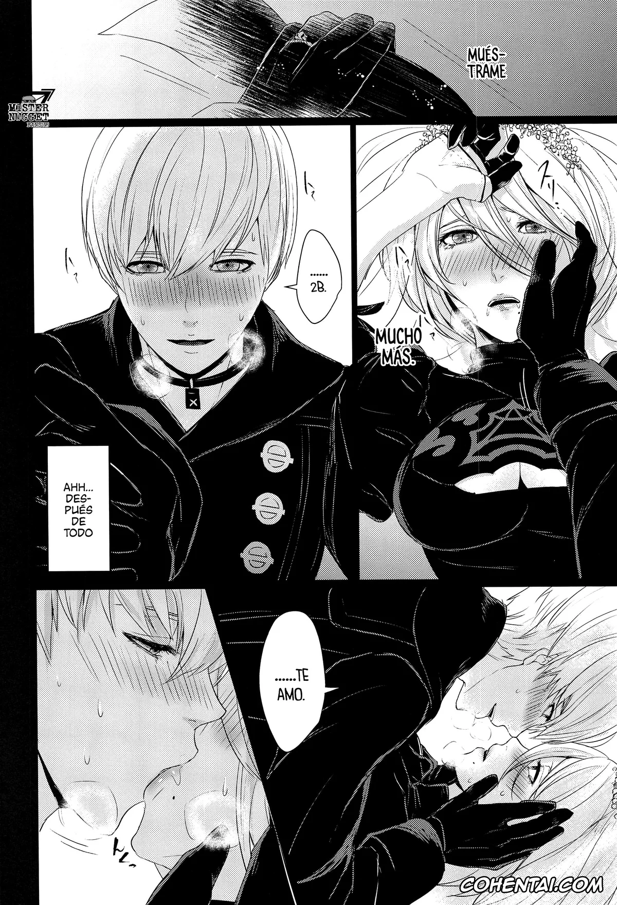 NieR:Automata porno, Nier Automata porno, 2B porno, 9S porno, Boku wa Kimi o Aishitai (NieR:Automata), pagina 23