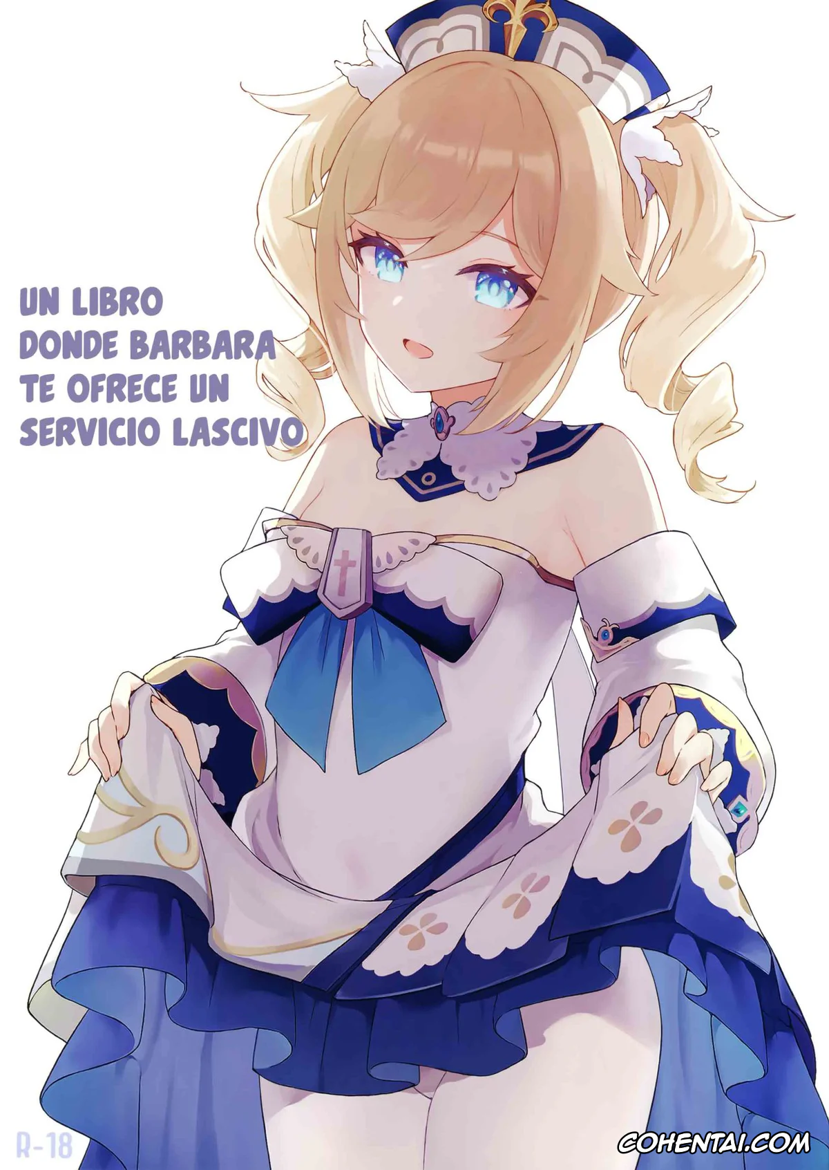 Genshin Impact xxx, Barbara Pegg xxx, Barbara-chan ga Ecchi na Chiryou o Shite kureru Hon (Genshin Impact), pagina 1