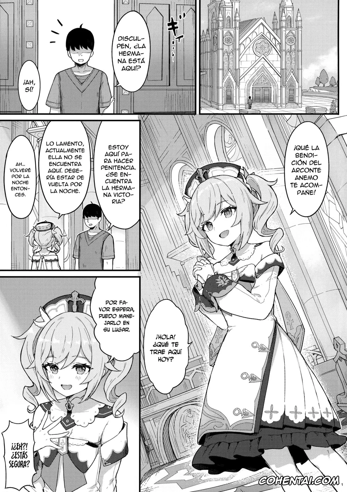 Genshin Impact porno, Barbara Pegg porno, Barbara-chan ga Ecchi na Chiryou o Shite kureru Hon (Genshin Impact), pagina 2