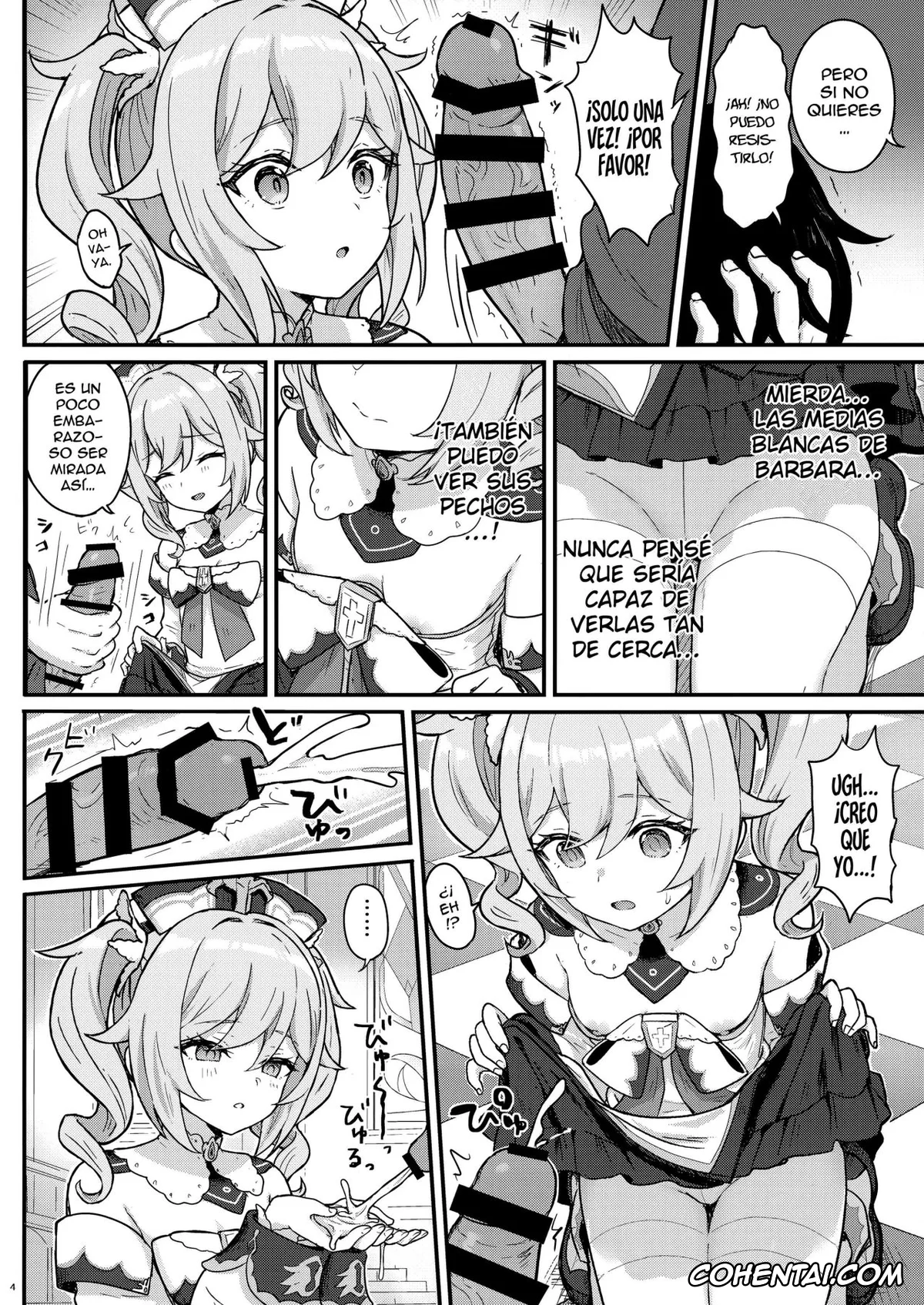 Genshin Impact porno, Barbara Pegg porno, Barbara-chan ga Ecchi na Chiryou o Shite kureru Hon (Genshin Impact), pagina 5