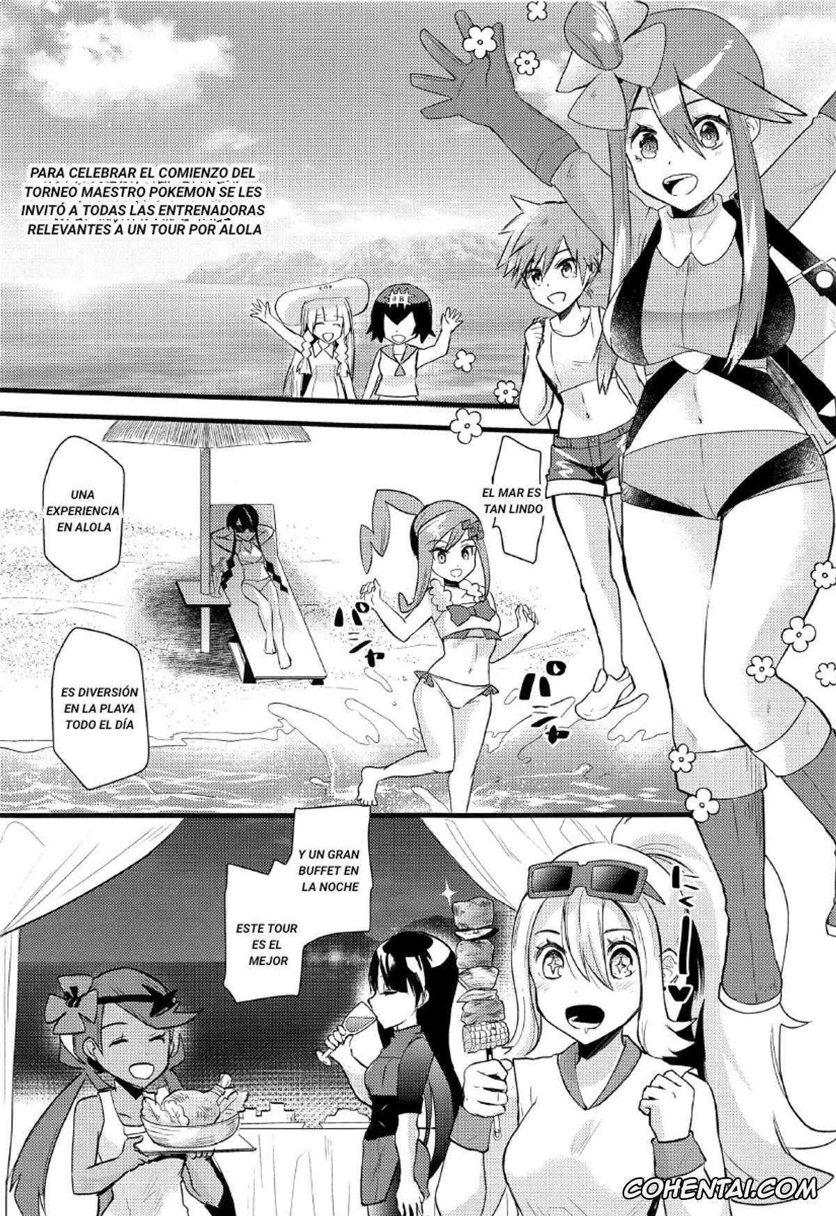 Pokemon | Pocket Monsters porno, Elesa porno, Skyla porno, Alola Saimin Tour (Pokémon), pagina 2