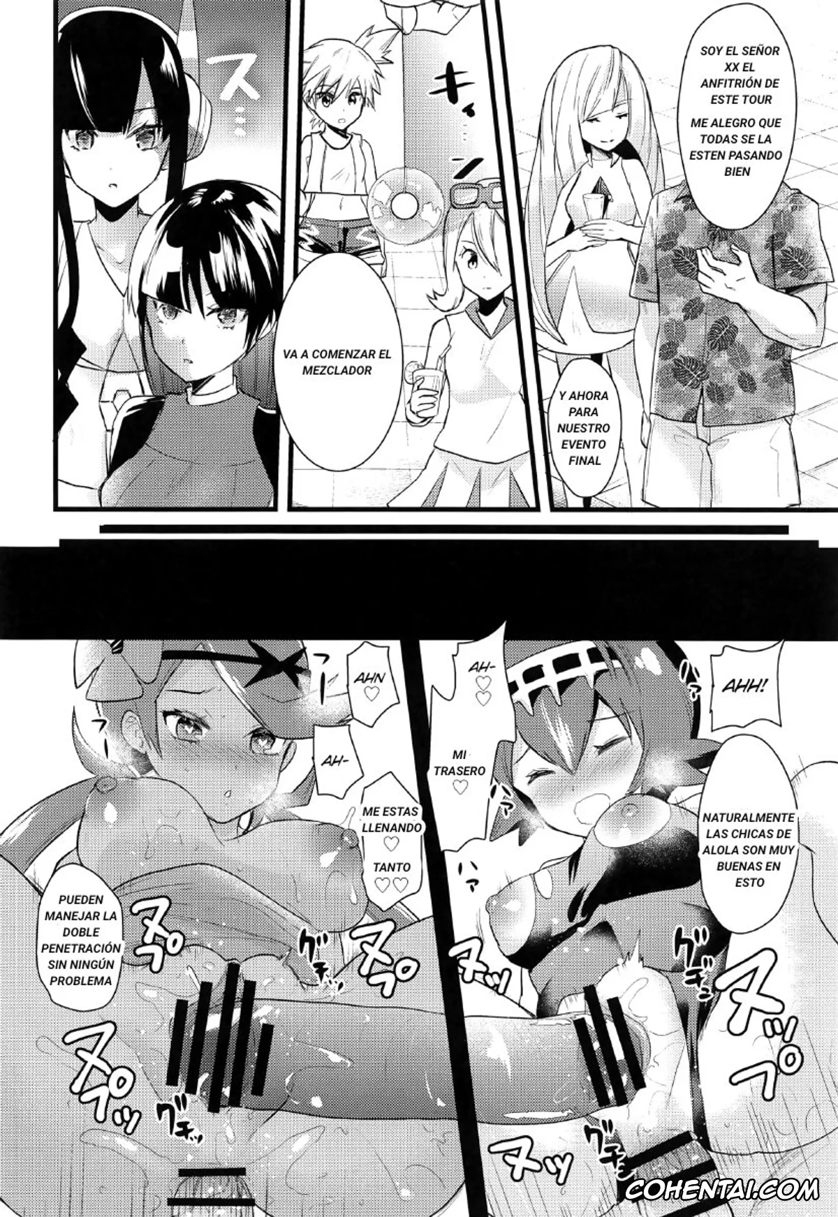 Pokemon | Pocket Monsters hentai, Elesa hentai, Skyla hentai, Alola Saimin Tour (Pokémon), pagina 3