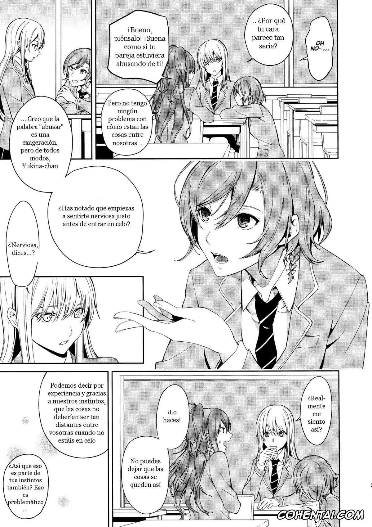 BanG Dream! xxx, Sayo Hikawa xxx, Yukina Minato xxx, Honnou no Seishikata (BanG Dream!), pagina 4
