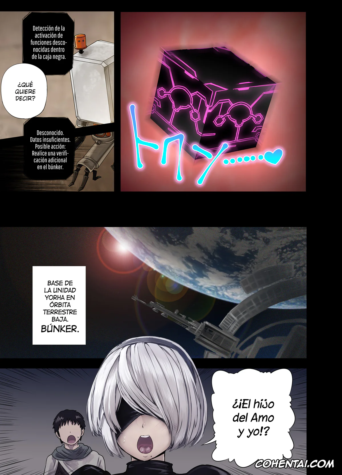NieR:Automata hentai, Nier Automata hentai, 2B hentai, 2B Doujin (NieR:Automata), pagina 21