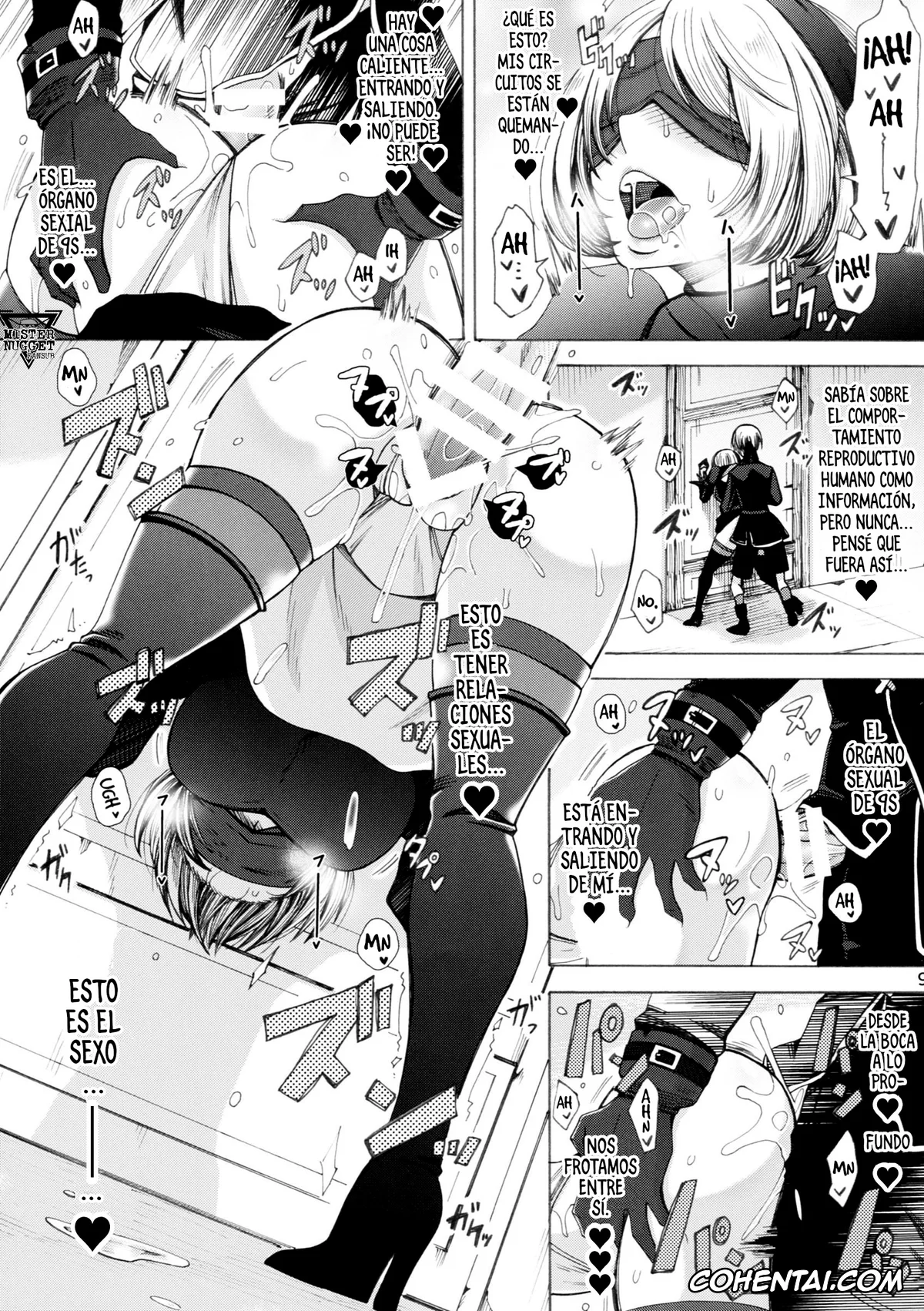 NieR:Automata hentai, Nier Automata hentai, 2B hentai, 9S hentai, Love drug. (NieR:Automata), pagina 9