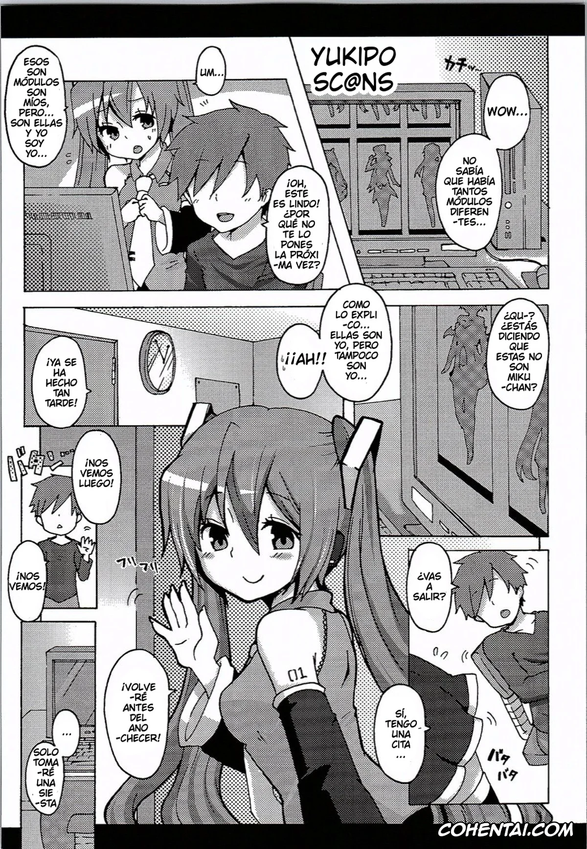VOICEROID hentai, Miku Hatsune hentai, Honeys (VOCALOID), pagina 3