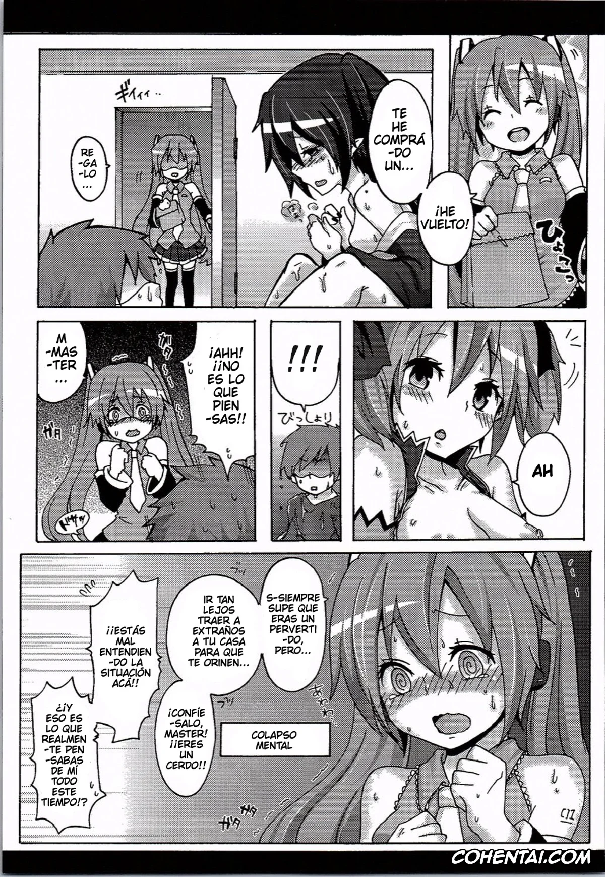 VOICEROID porno, Miku Hatsune porno, Honeys (VOCALOID), pagina 14