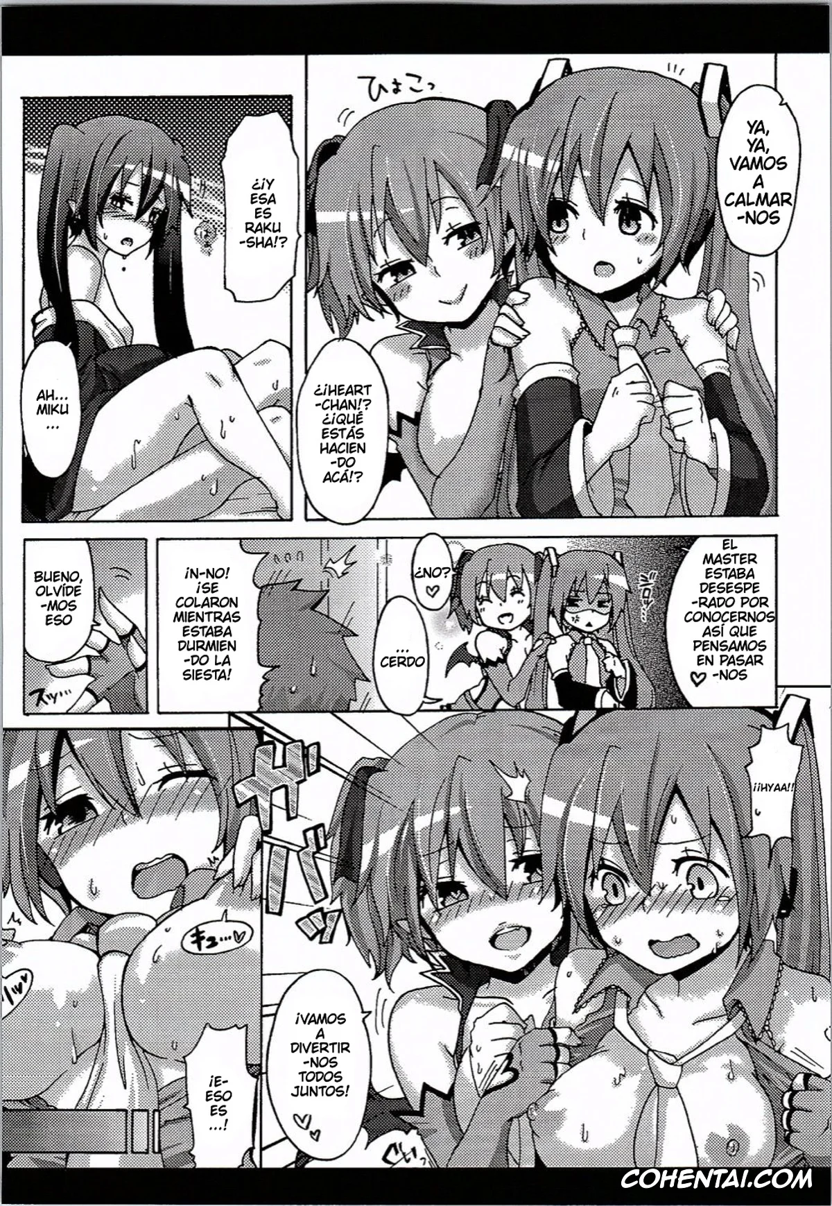 VOICEROID hentai, Miku Hatsune hentai, Honeys (VOCALOID), pagina 15