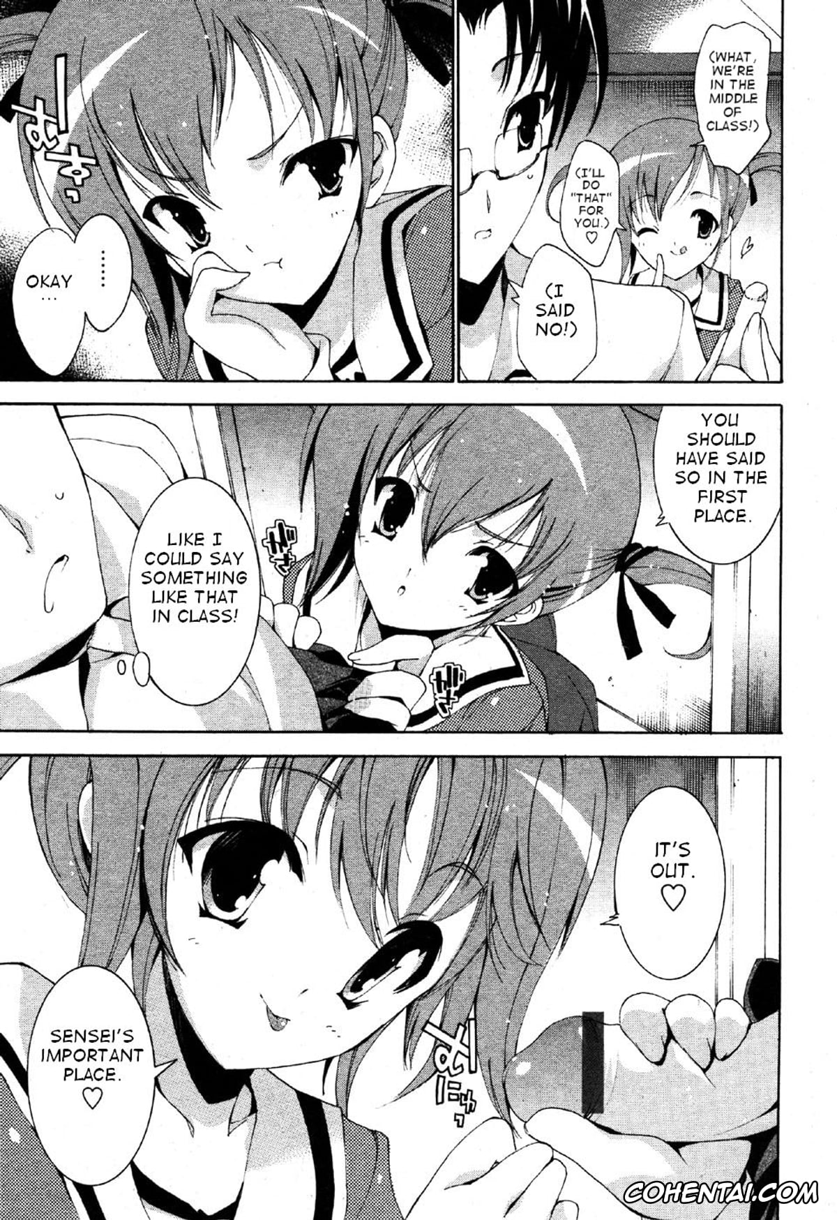 Original hentai, Kyoutaku No Shita De, pagina 3