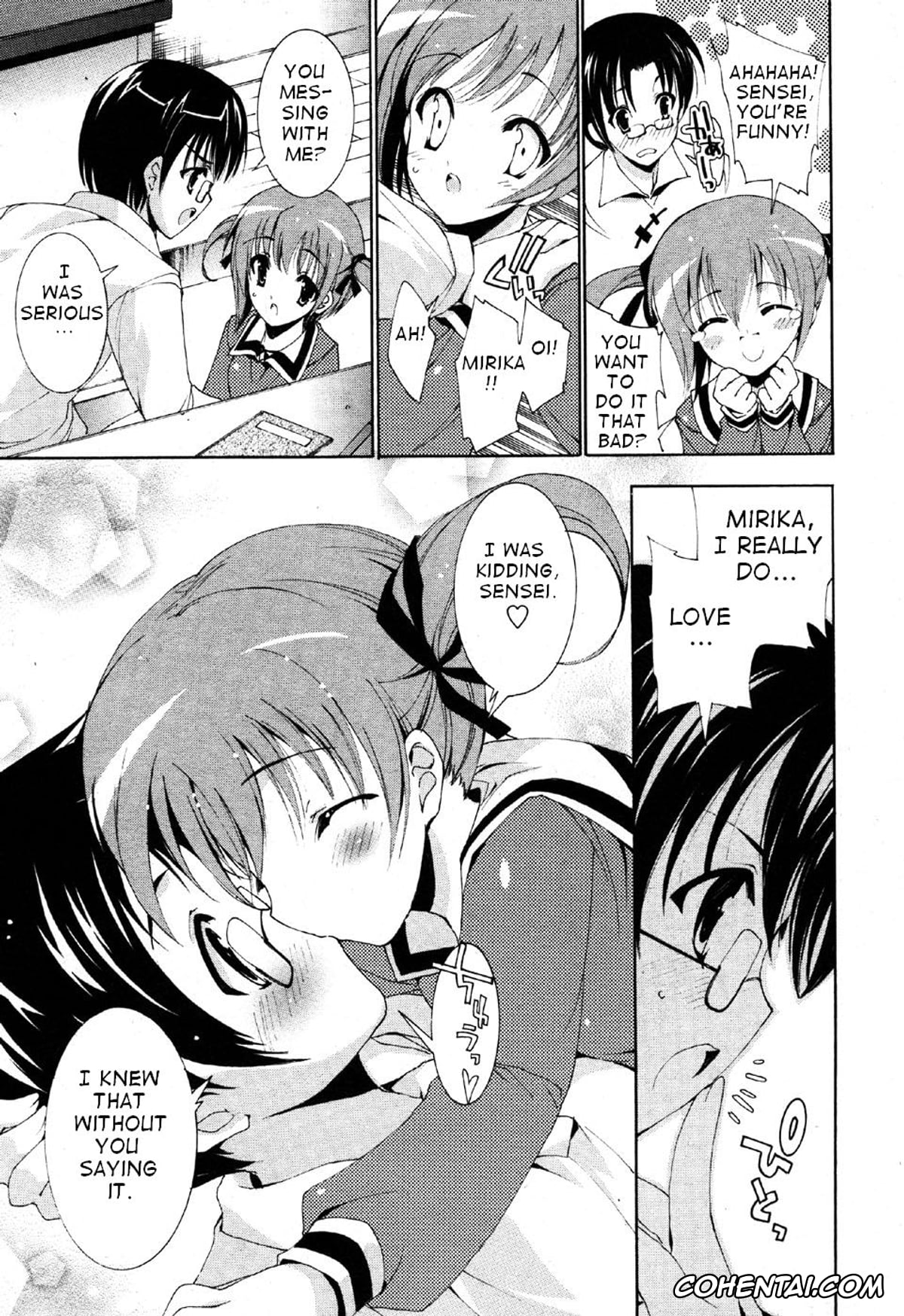 Original hentai, Kyoutaku No Shita De, pagina 9