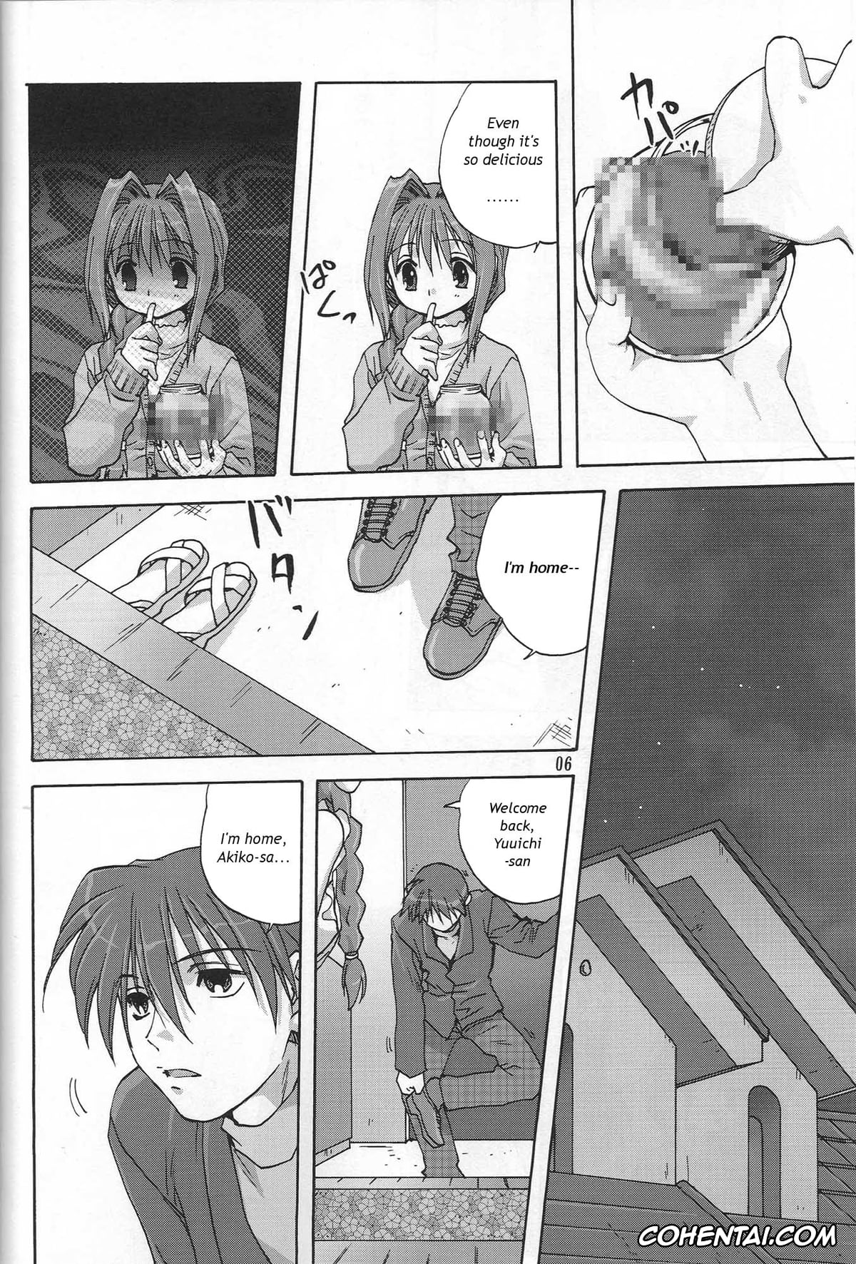 Kanon porno, Akiko Minase porno, Nayuki Minase porno, Yuuichi Aizawa porno, Sweet Jam -Kanzenban- (Kanon), pagina 5