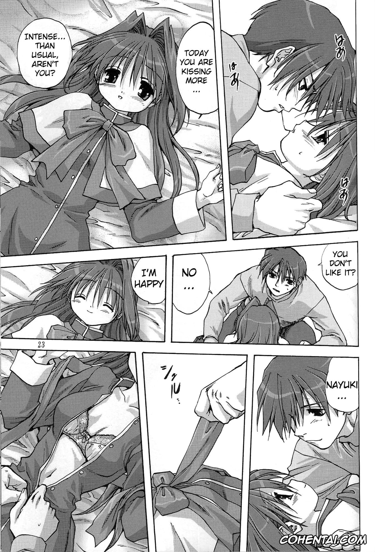 Kanon xxx, Akiko Minase xxx, Nayuki Minase xxx, Yuuichi Aizawa xxx, Sweet Jam -Kanzenban- (Kanon), pagina 22